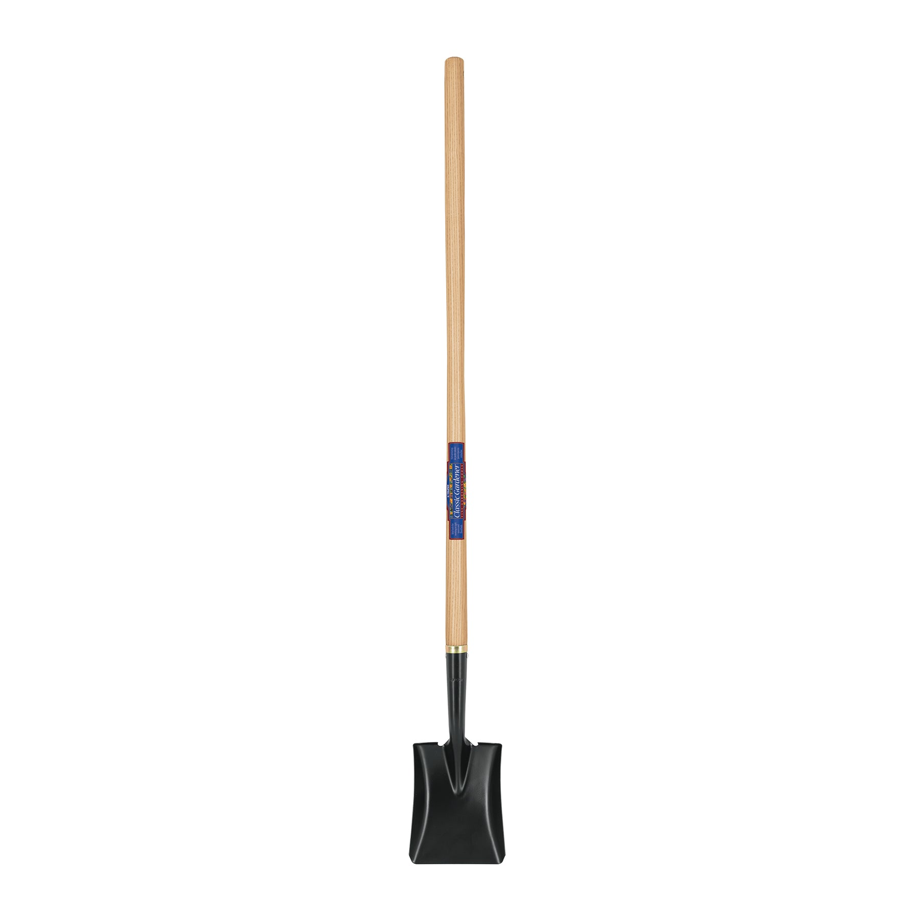 Pala cuadrada Classic Gardener, mango 45", Truper