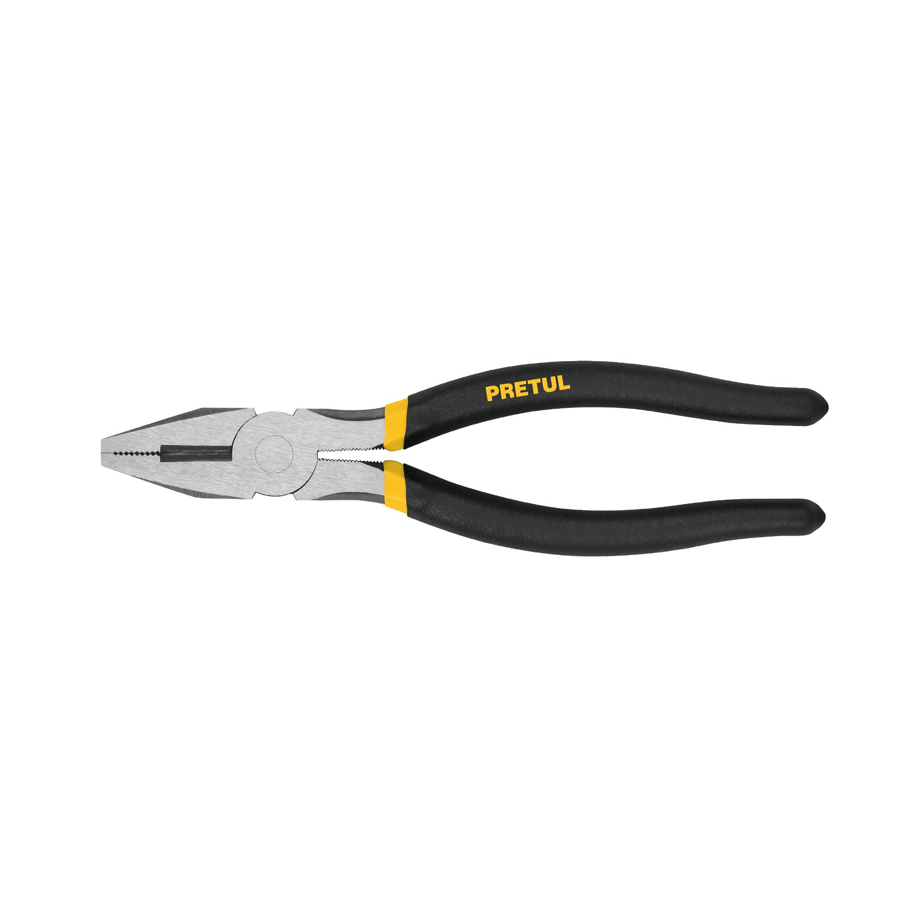 Pinza para electricista 7" mango de PVC, Pretul