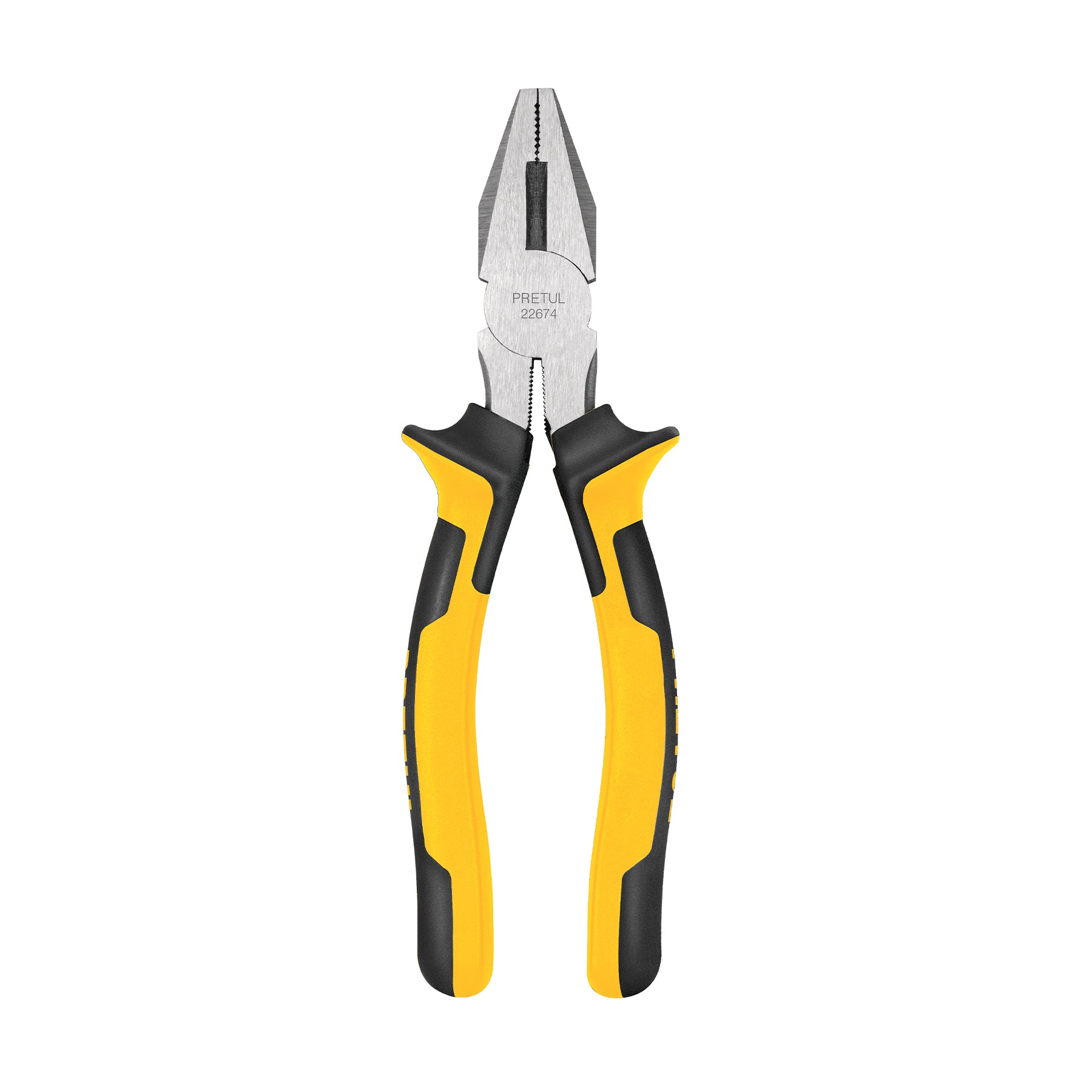 Pinza para electricista 8" mango Comfort Grip, Pretul