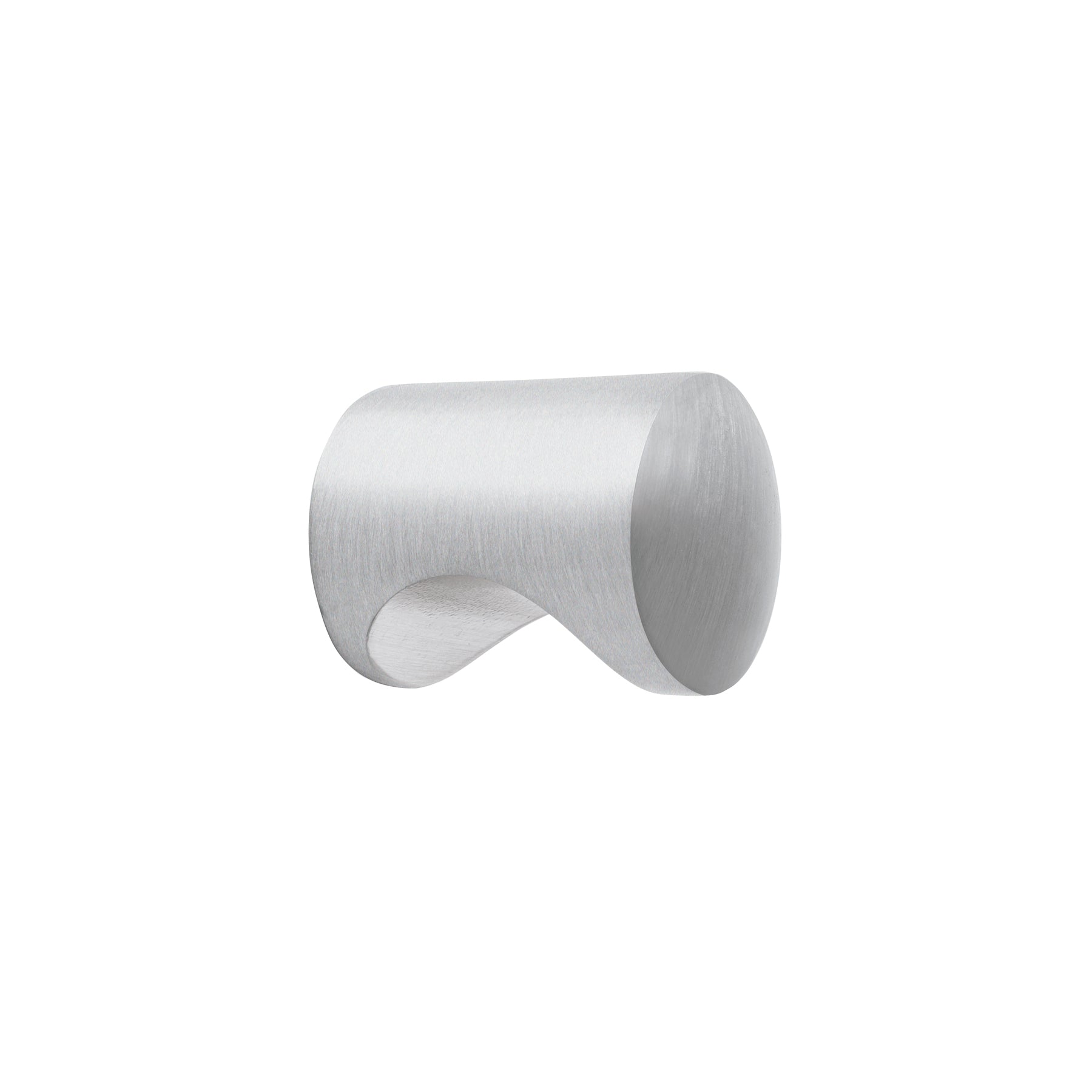 Perilla metálica estilo "Cilindro", níquel satinado, Hermex, PER-031, 43807