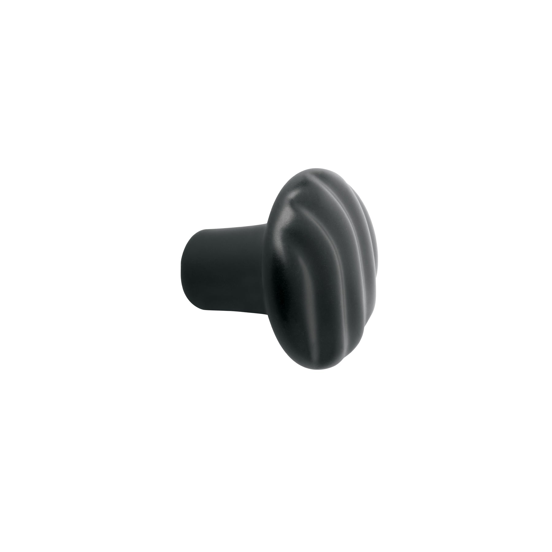 Perilla metálica estilo "Toledo", acabado negro, Hermex, PER-146, 45833