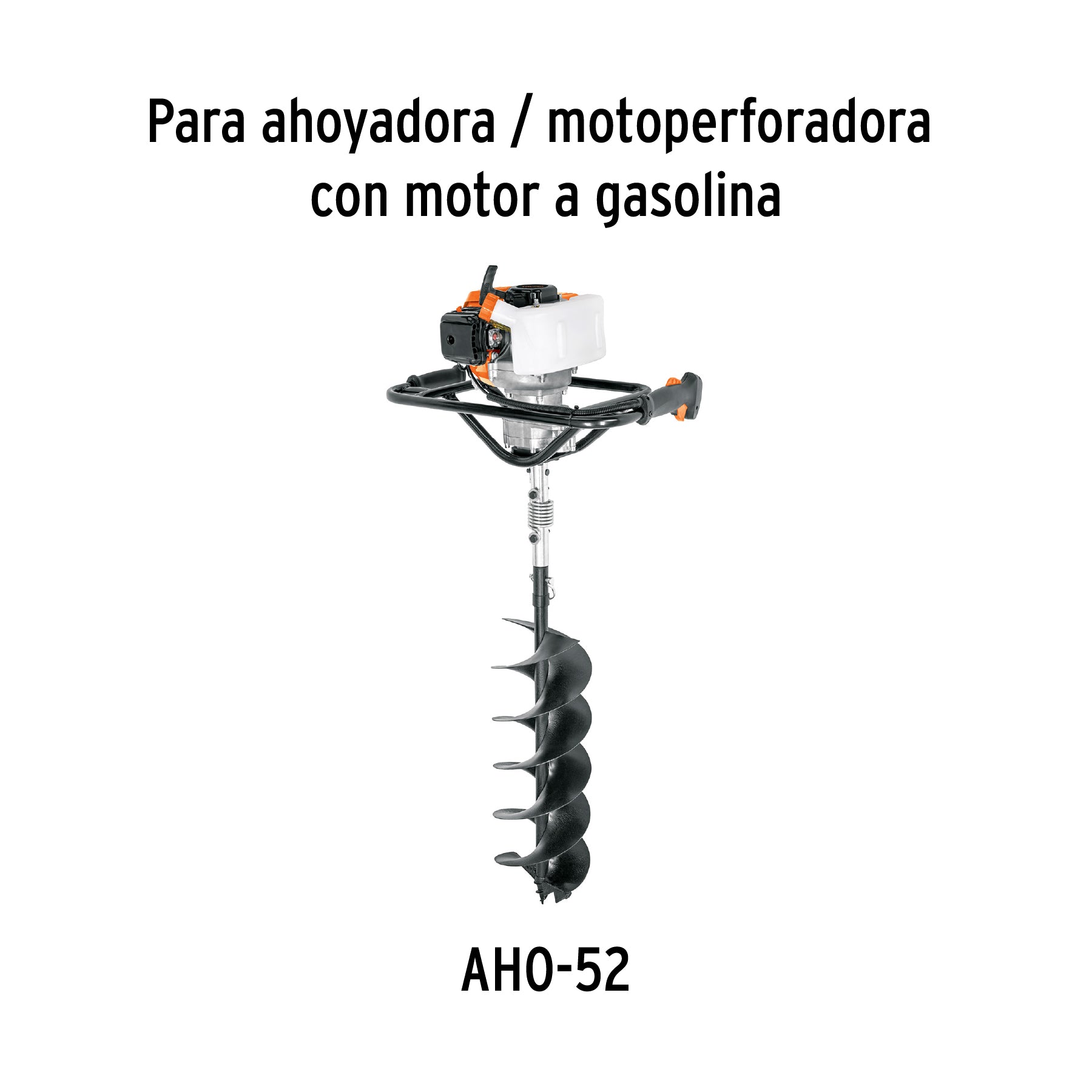 Perno de barrena a ahoyadora para AHO-52, Truper