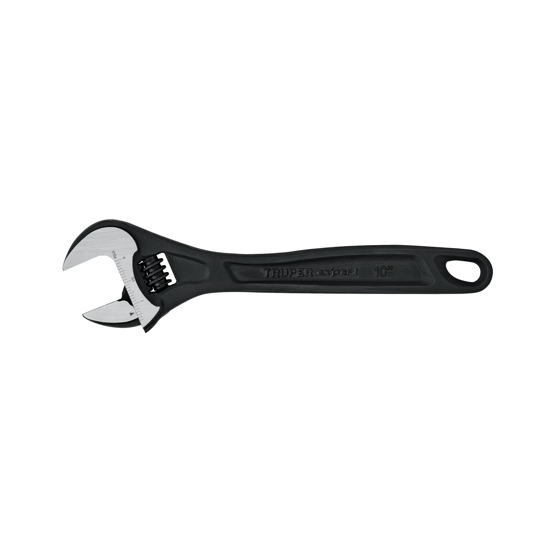 Llave ajustable (perico) 10" profesional pavonada, Expert