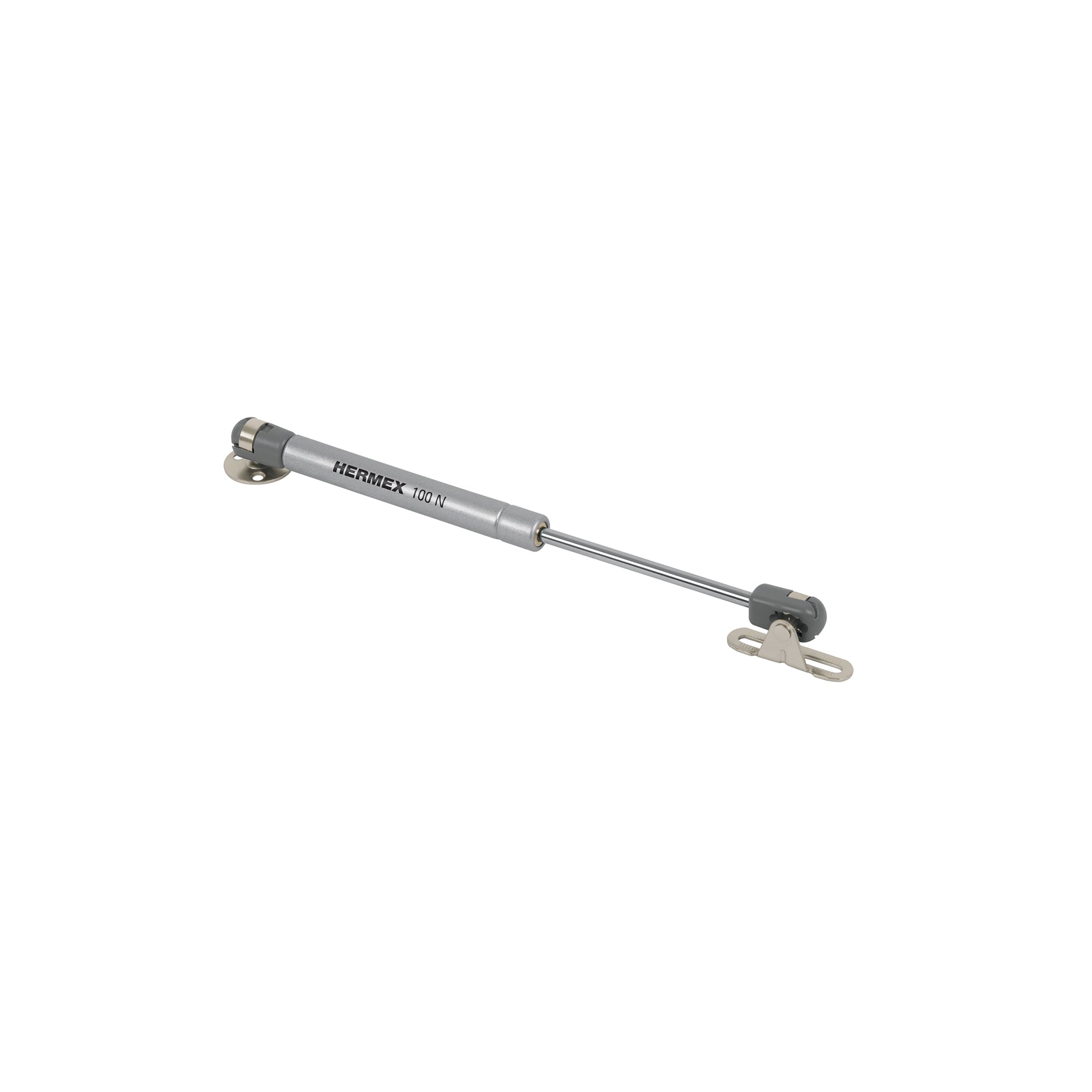 Pistón a gas con capacidad de 100 N / 10 kg, Hermex, PIGA-100, 42003