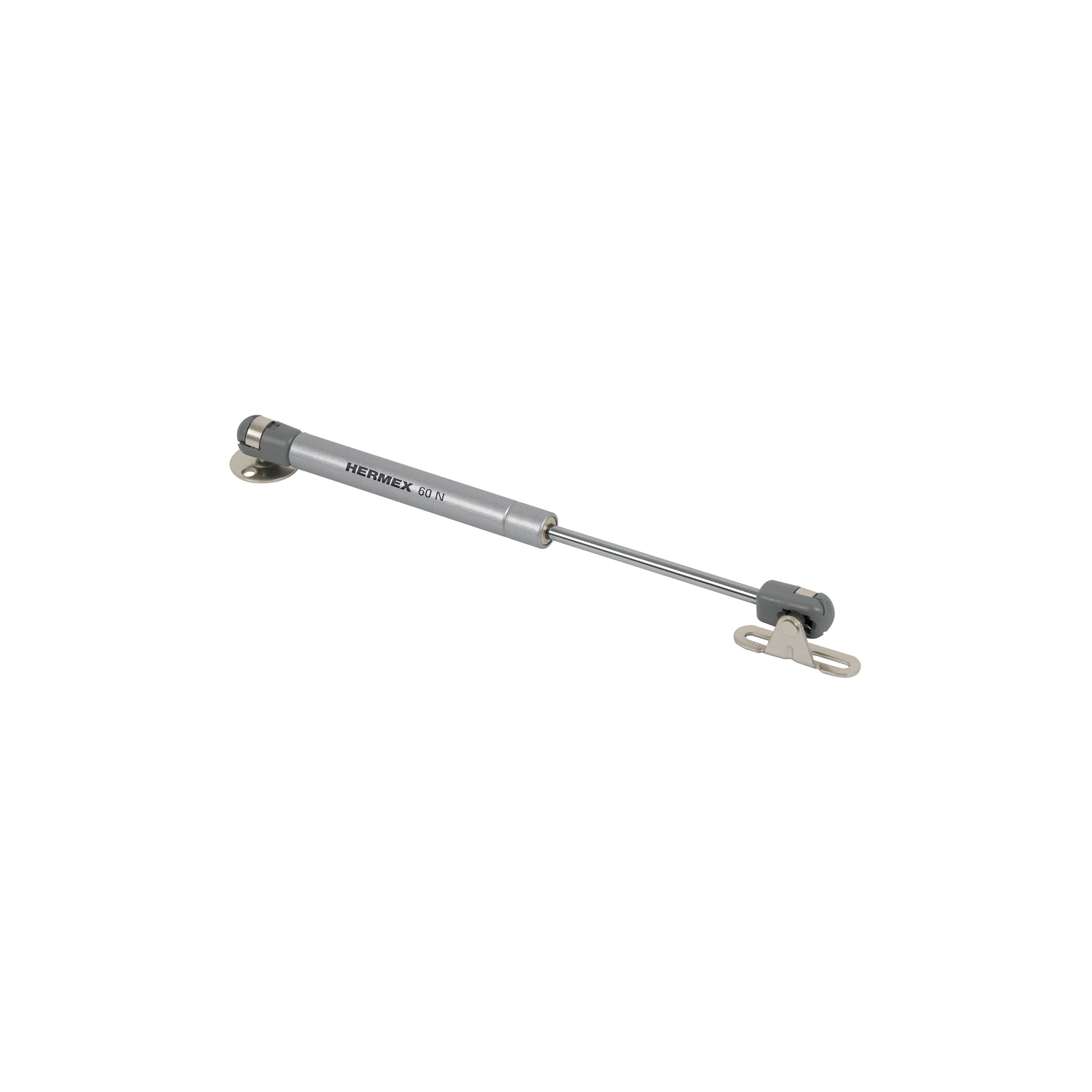 Pistón a gas con capacidad de 60 N / 6 kg, Hermex, PIGA-60, 42002