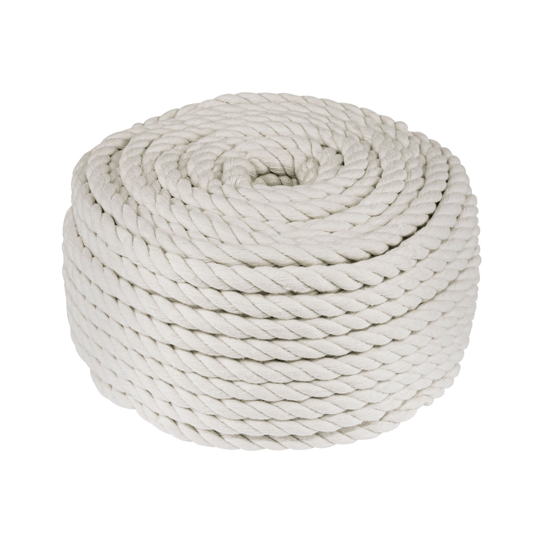 Piola de algodón de 8 mm, rollo, natural, 1 kg, FIERO