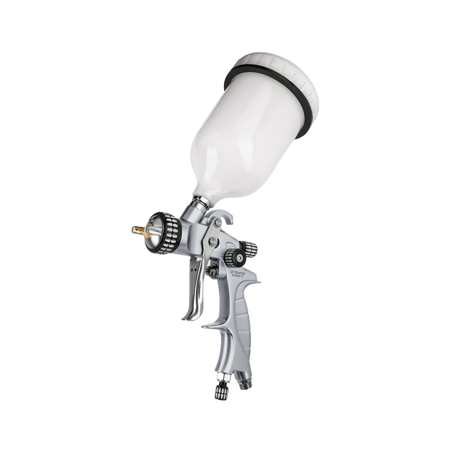 Pistola para pintar gravedad LVMP vaso plástico, 1.4 mm, Expert