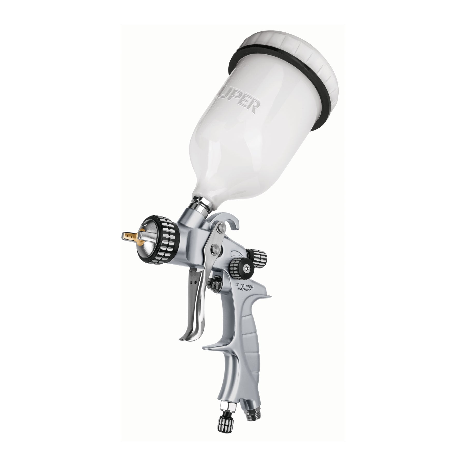 Pistola para pintar gravedad LVMP vaso plástico, 1.4 mm, Expert