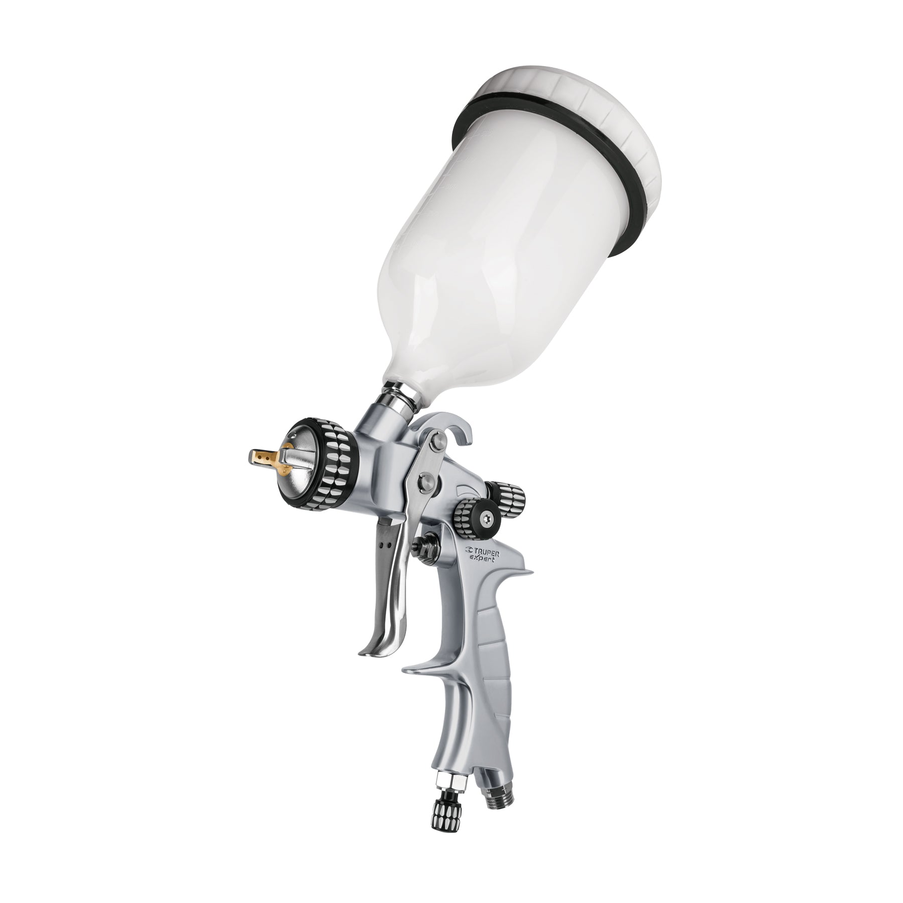 Pistola para pintar gravedad HVLP vaso plástico, 1.4 mm, Expert