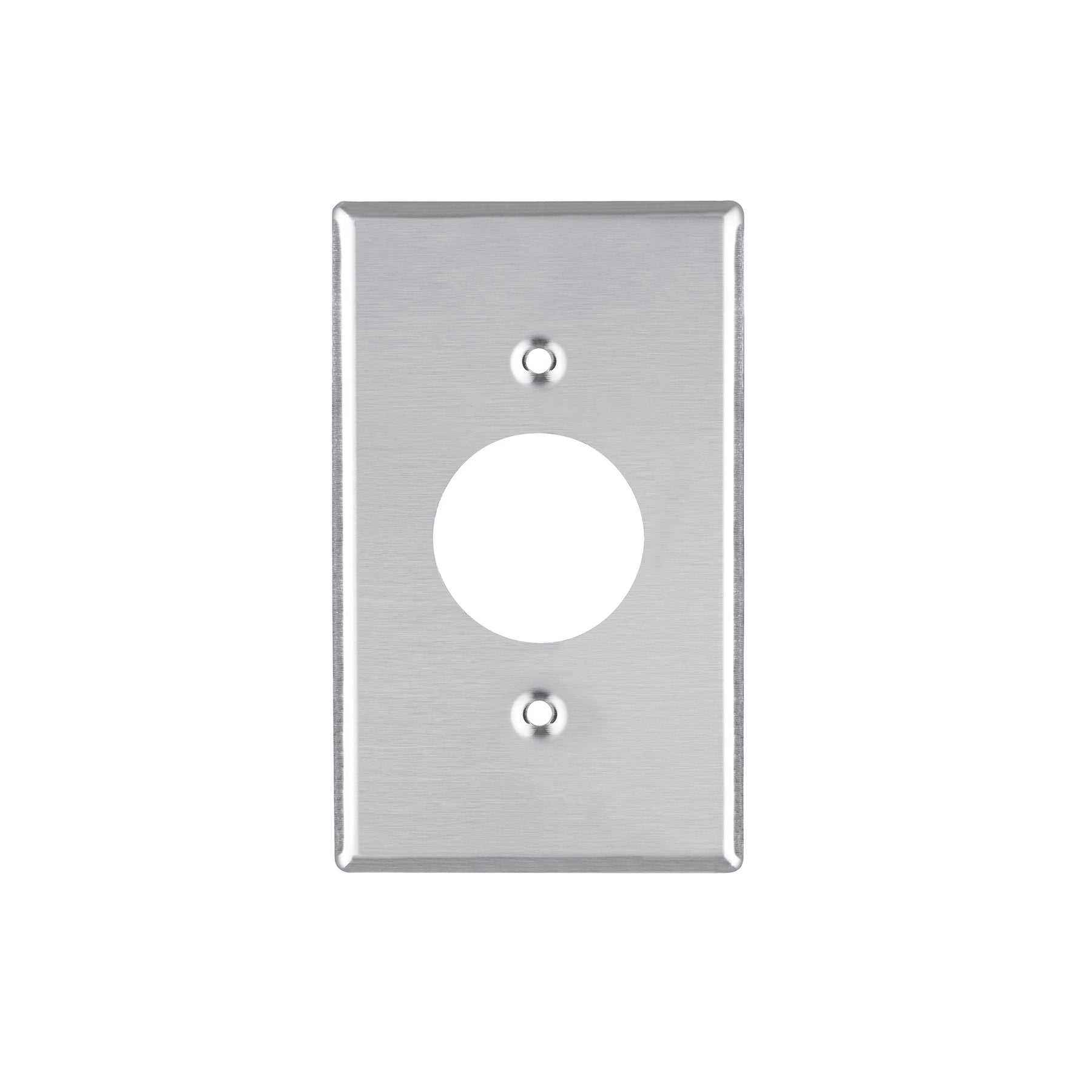 Placa de Acero inoxidable idable para contacto sencillo, Standard, Volteck, PISE-S, 46546