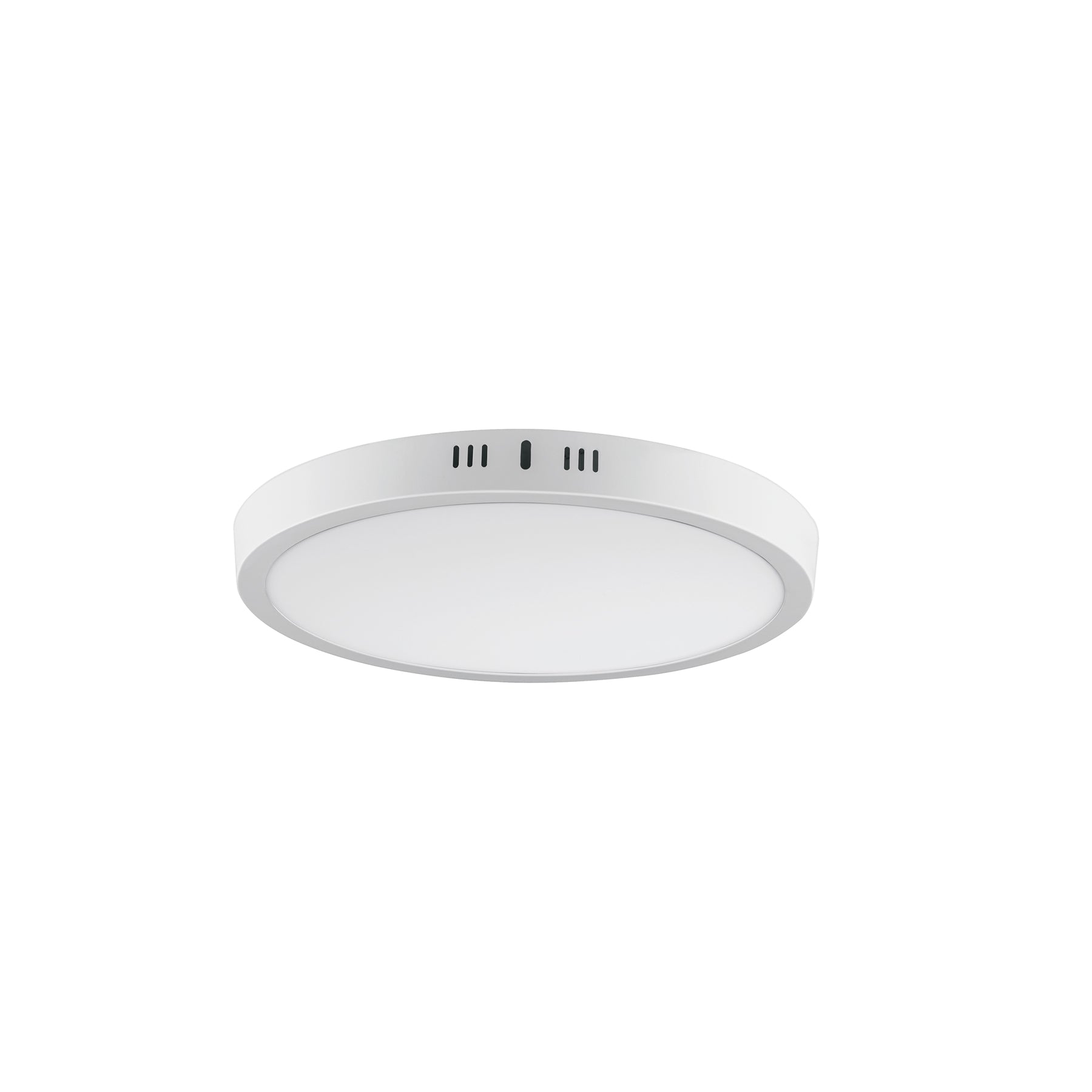 Luminario LED tipo plafón 24 W, redondo, luz de día, blanco