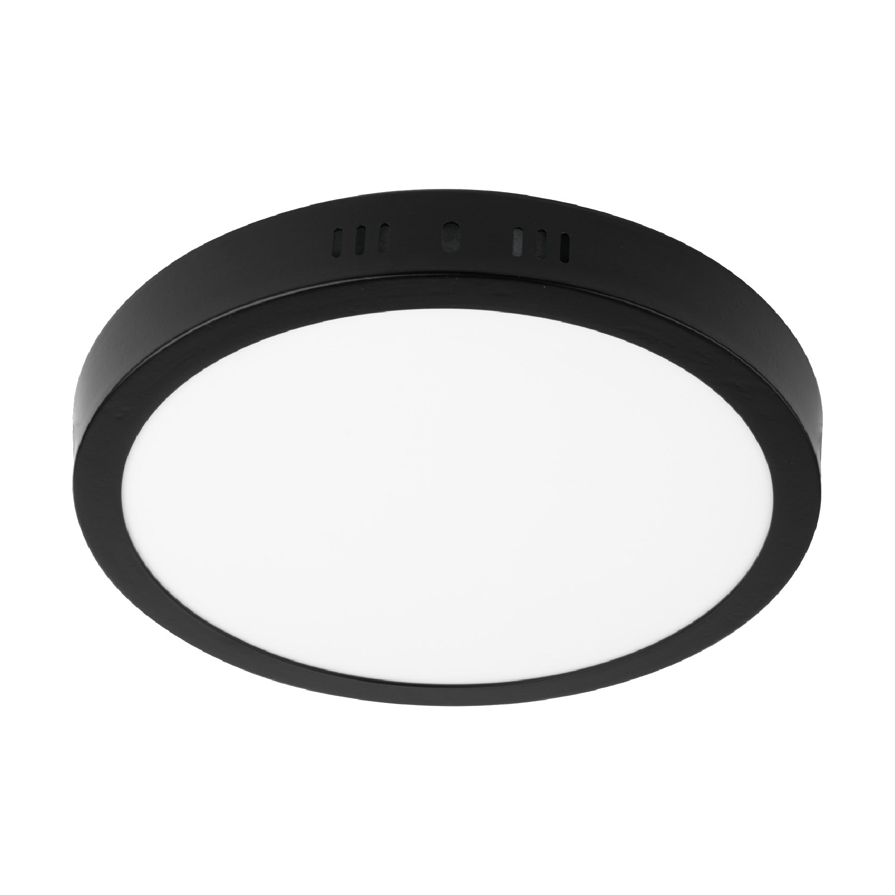 Luminario LED plafón 18W 6500K, redondo, negro, Volteck, PLA-227L, 47397