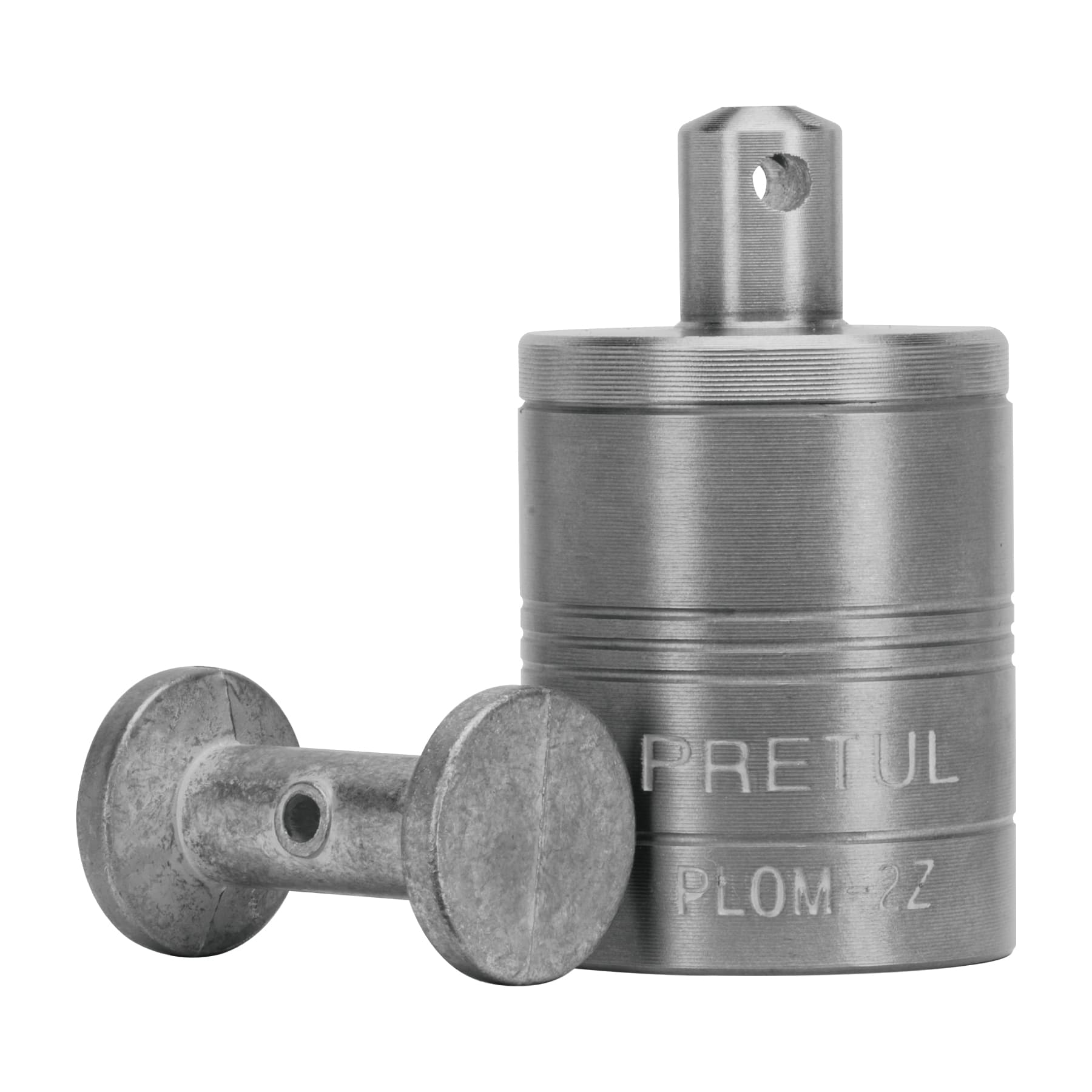 Plomada metálica de 310 g con centro, Pretul, PLOM-2Z, 22462