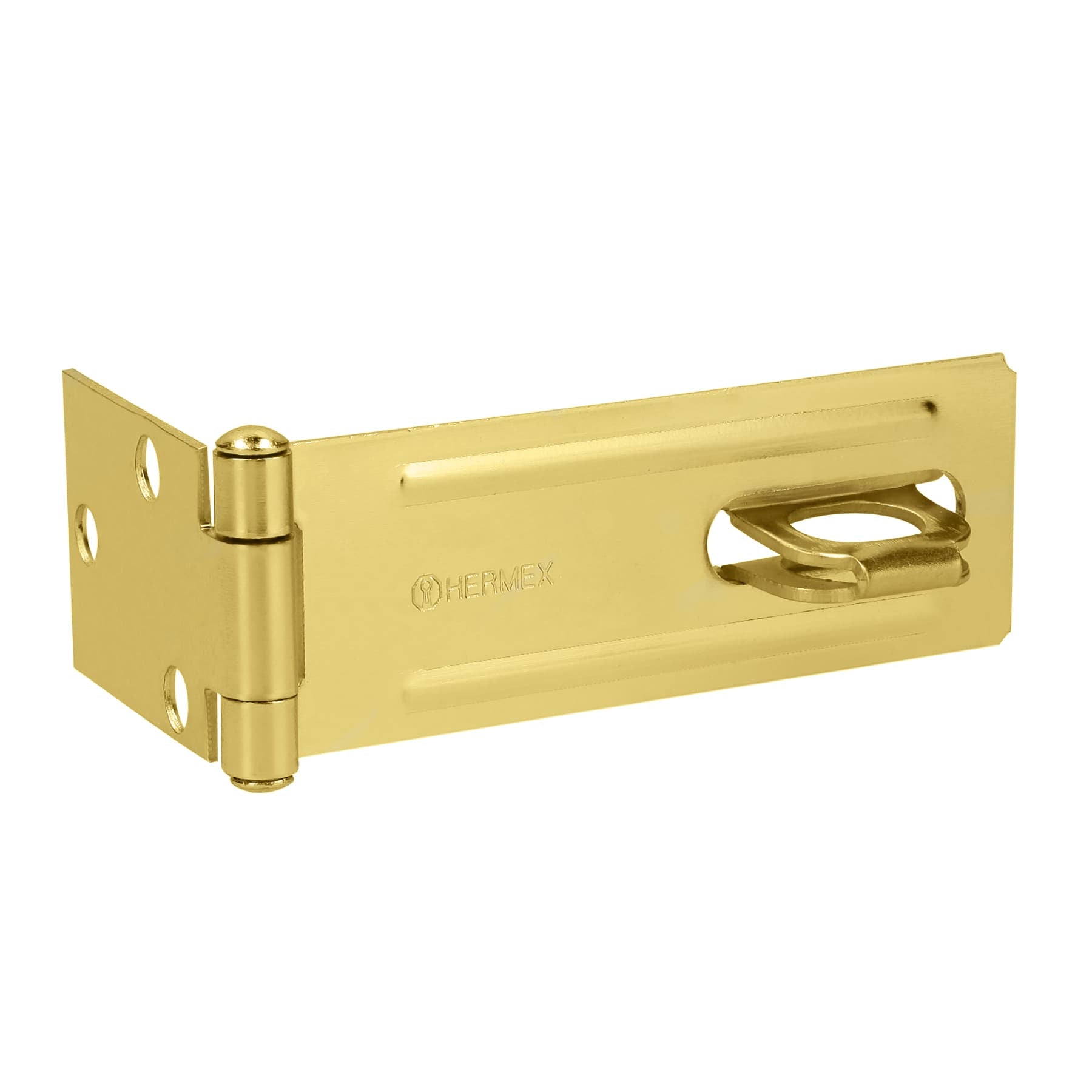 Portacandado de acero latonado 4-1/2", Hermex, POCL-450, 43745