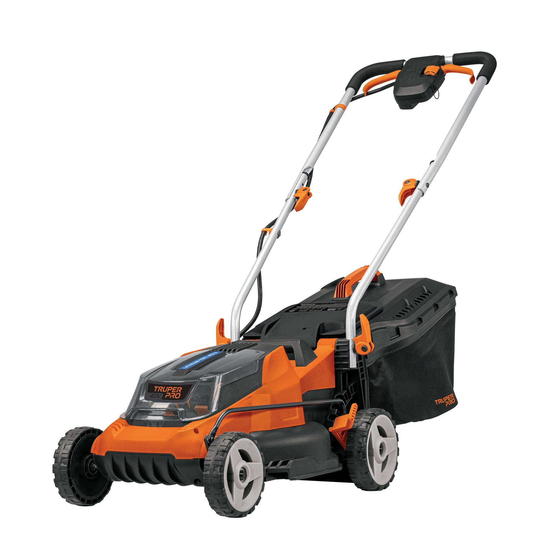 Podadora inalámbrica 40V, 2 baterías 4Ah, 1 cargador dual, PRO