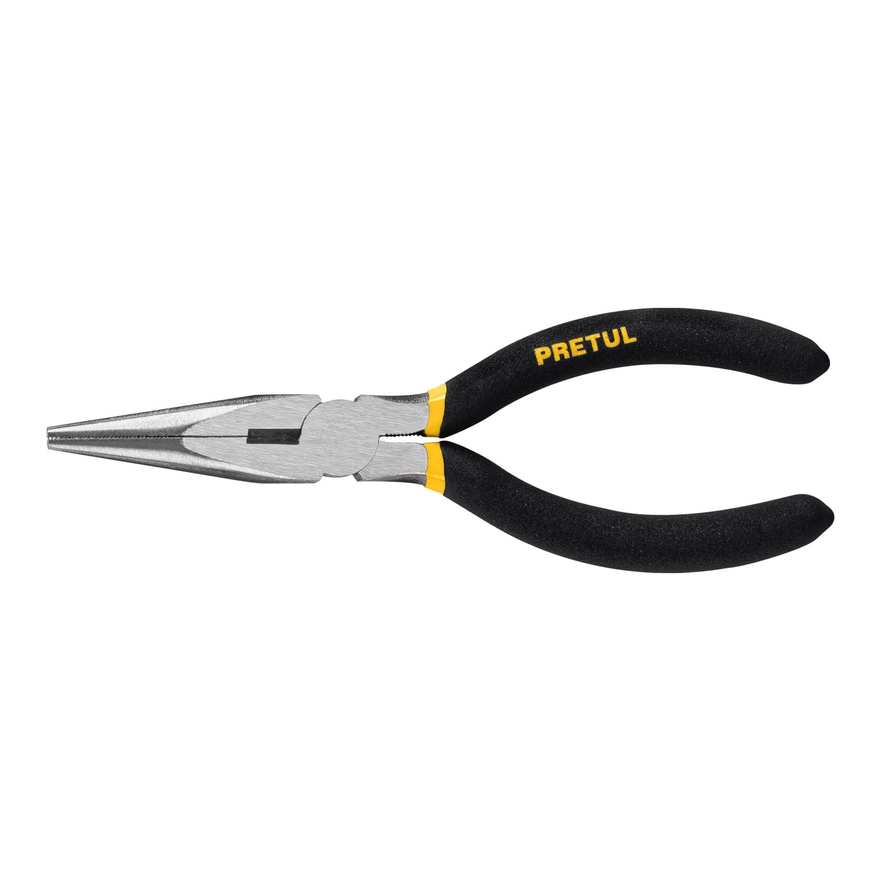 Pinza de punta y corte 6" mango de vinil, a granel, Pretul