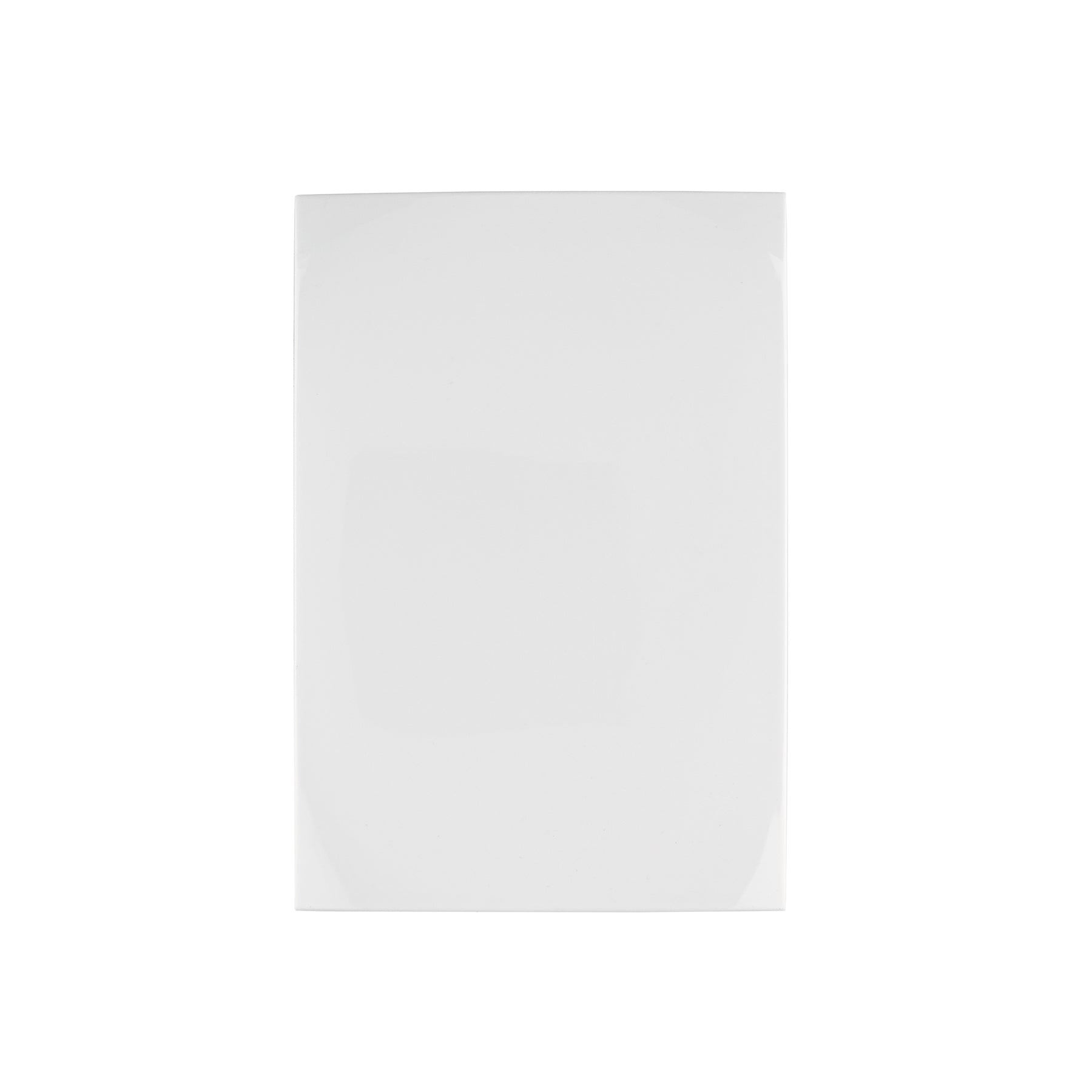 Placa de ABS ciega, línea Oslo, color blanco, Volteck, PPCI-OB, 48306