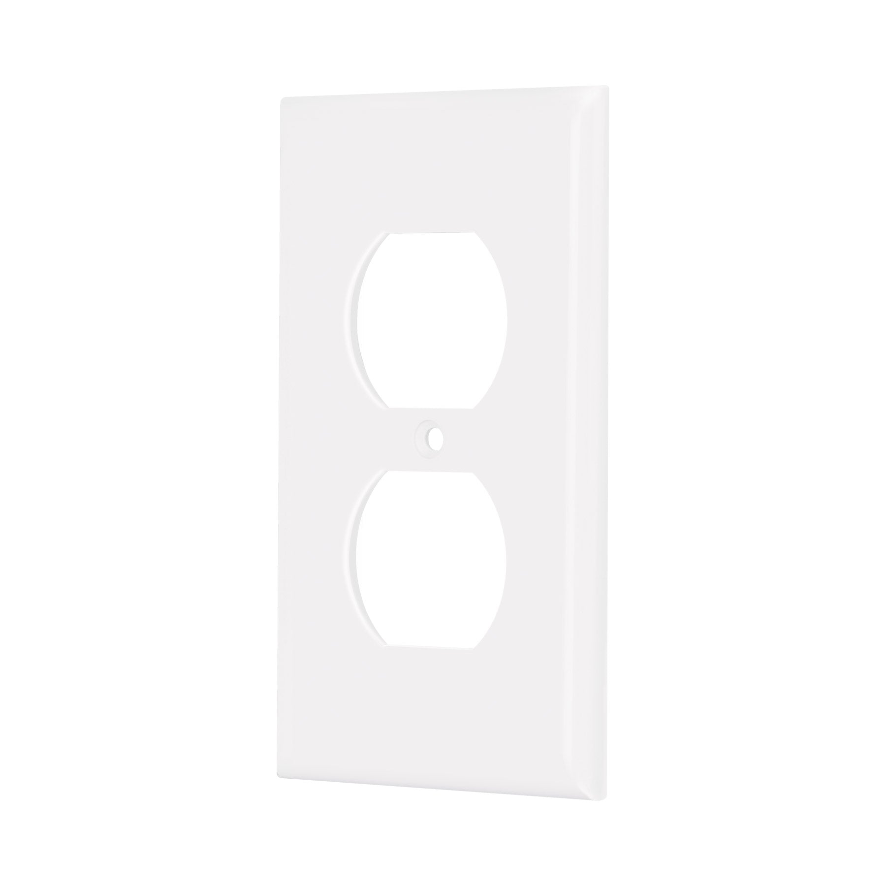Placa de ABS dúplex, Standard, blanco Volteck