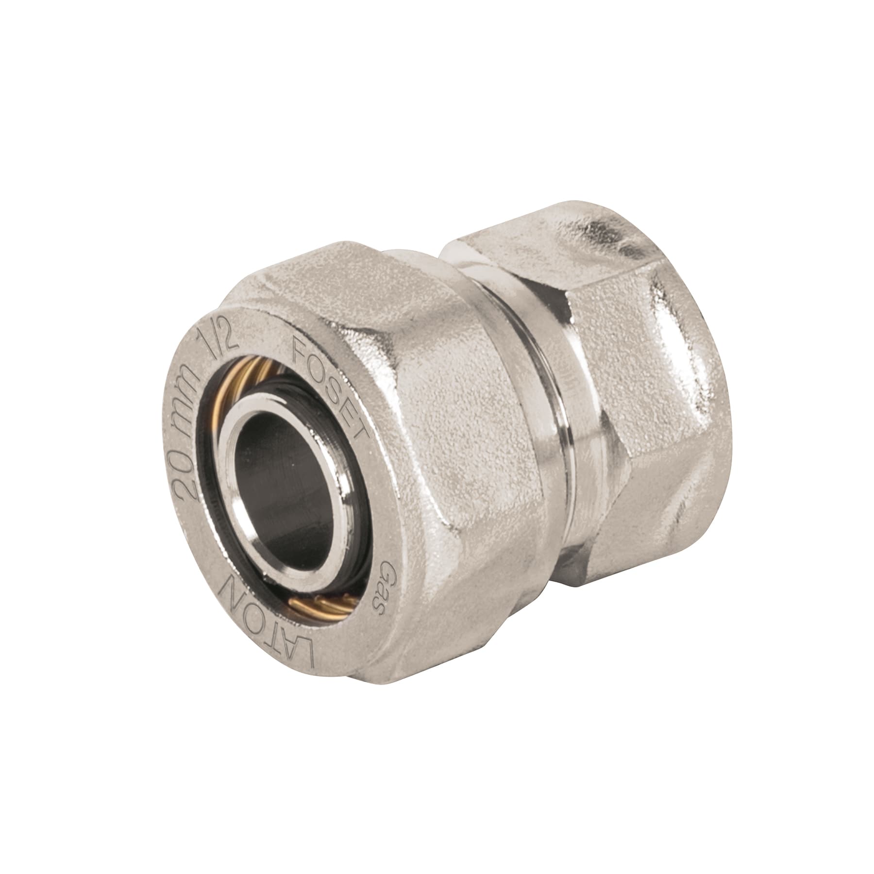 Conector para PEALPE, 1/2", con rosca hembra, Foset, PPG-12NH, 45933