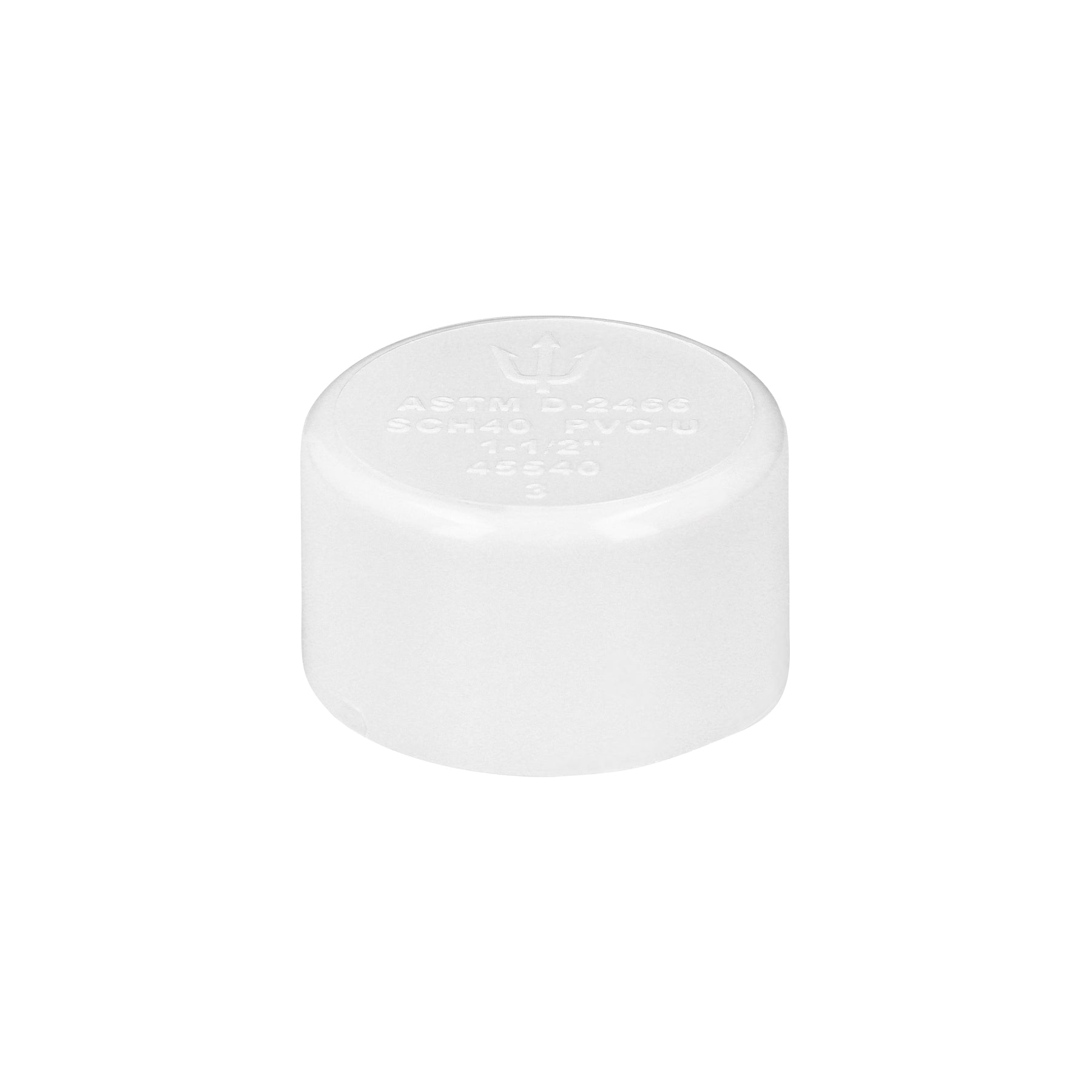 Tapón de PVC 1-1/2", Foset, PVC-365, 45540
