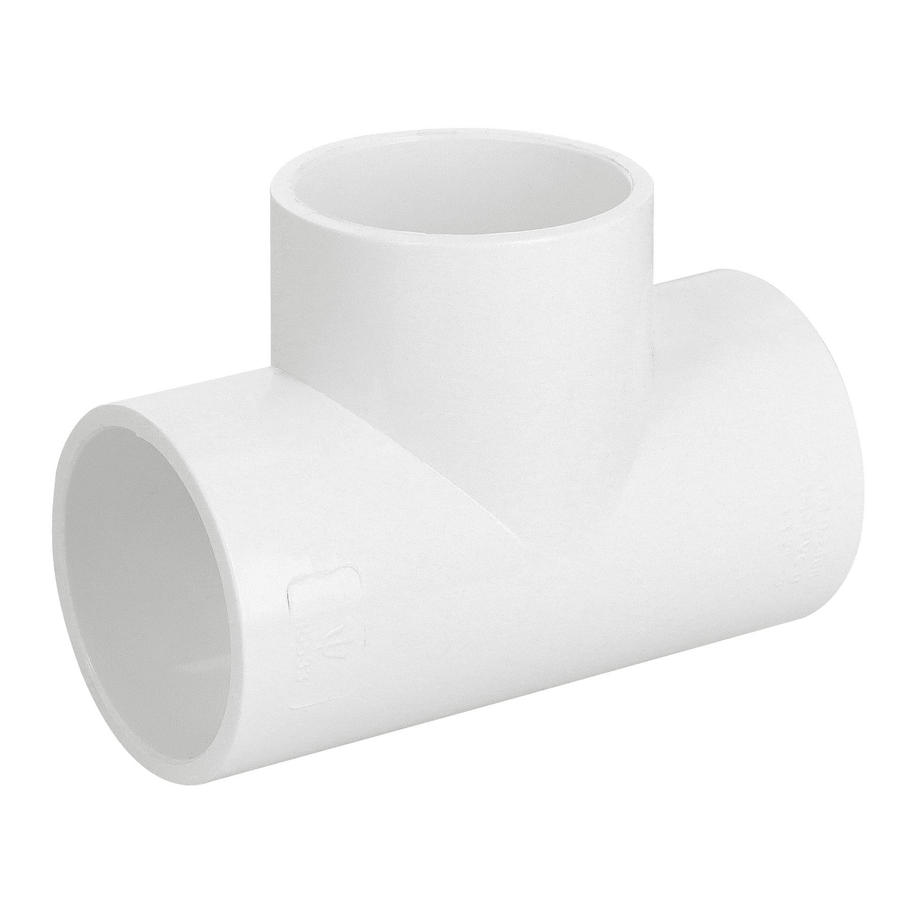 Tee sencilla de PVC 1-1/2", Foset