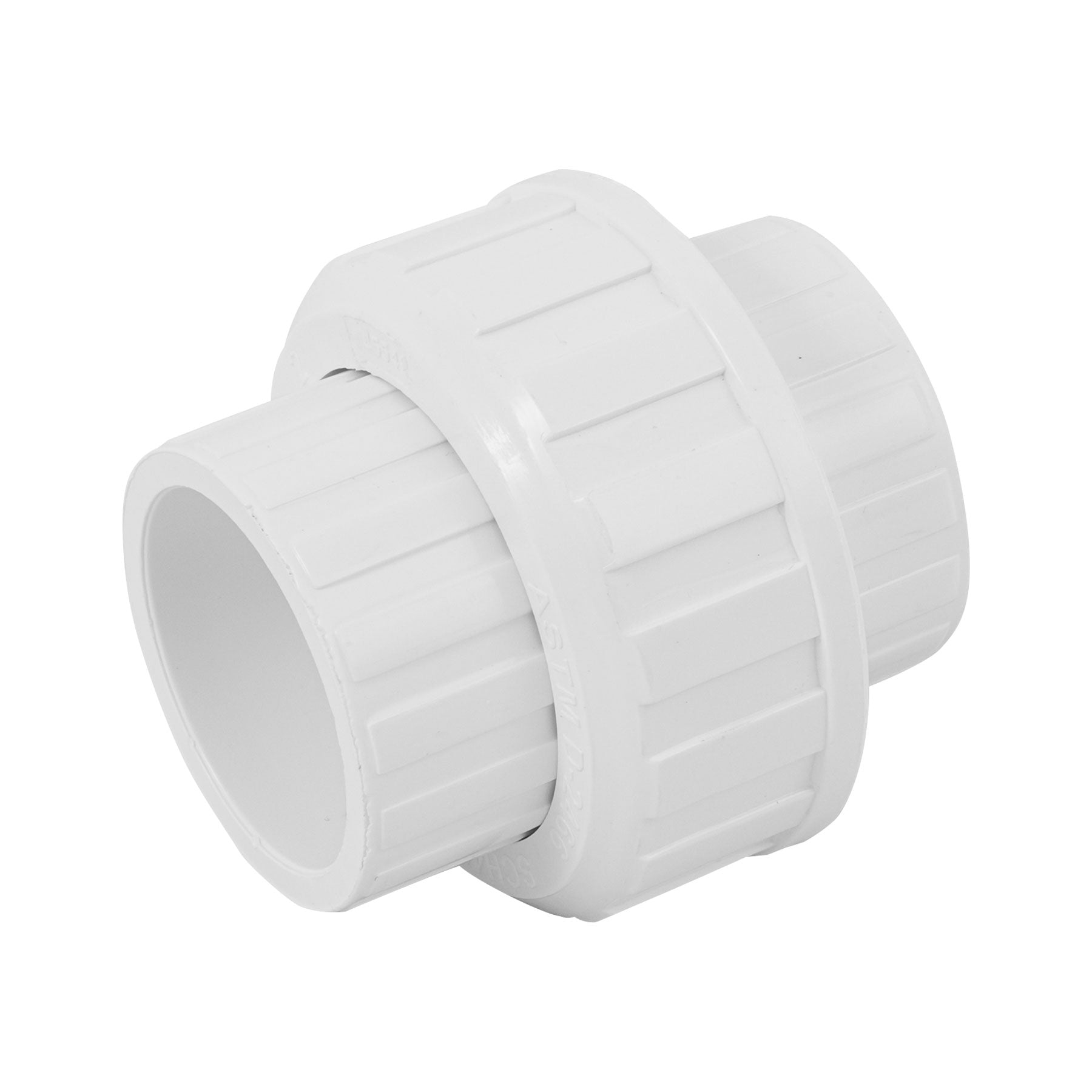 Tuerca unión lisa de PVC 1-1/4", Foset