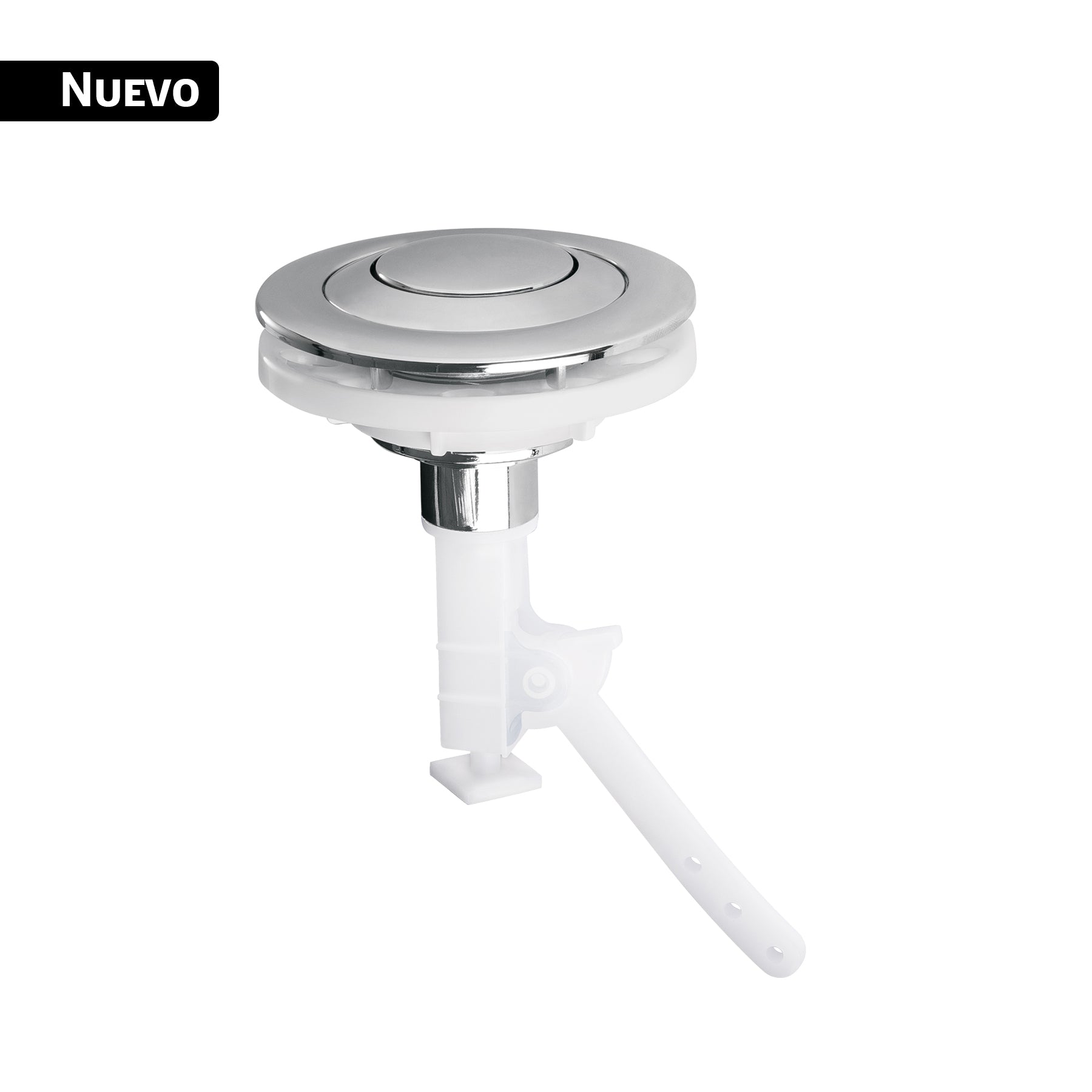 Botón superior universal para válvula tradicional WC, Foset, PW-024, 48359