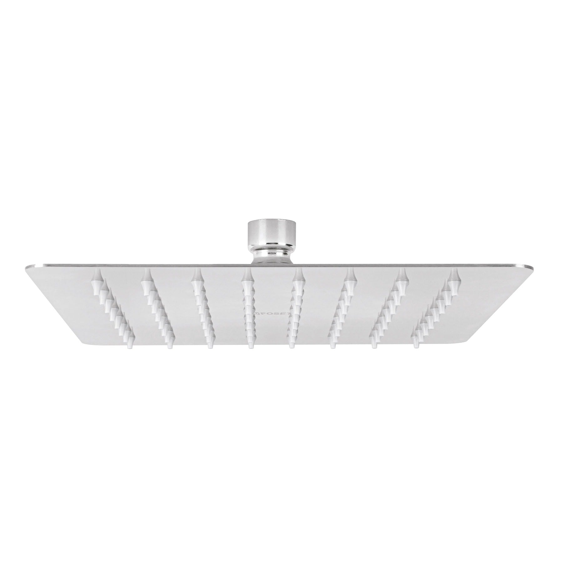 Regadera cuadrada 8", acero inoxidable , sin brazo, cromo, TÚBIG, Foset, R-415S, 47739