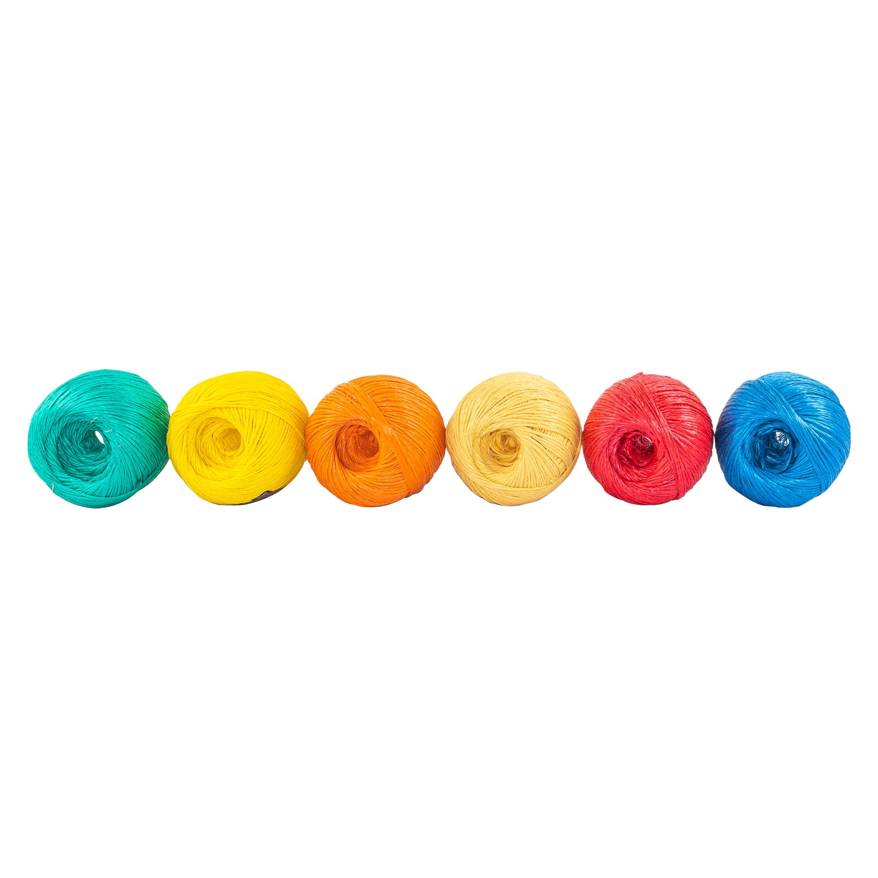 Rollo de rafia de 230 m colores surtidos calibre 2.2 g/m