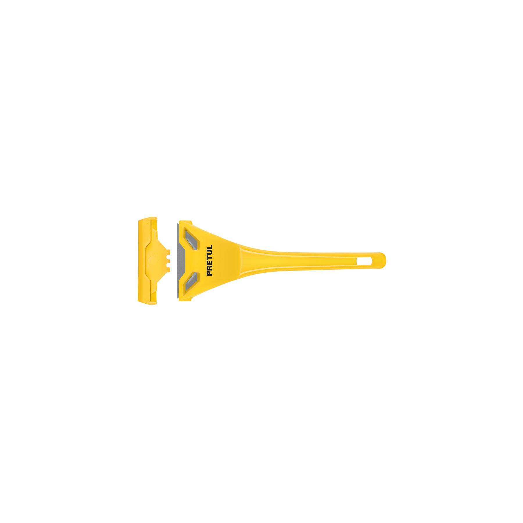 Raspador plástico con cuchilla de 2-3/8", Pretul, RASP-P, 24055