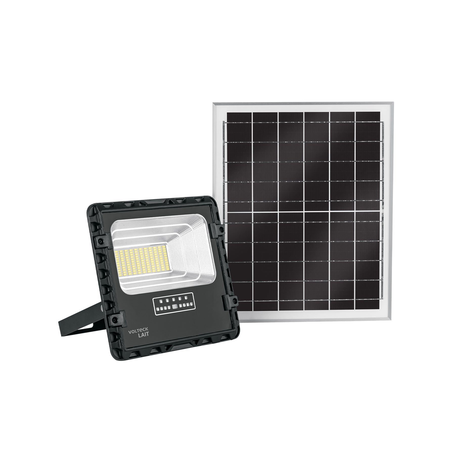Reflector LED con panel solar 60W 6500K, Volteck, REF-503SL, 49835