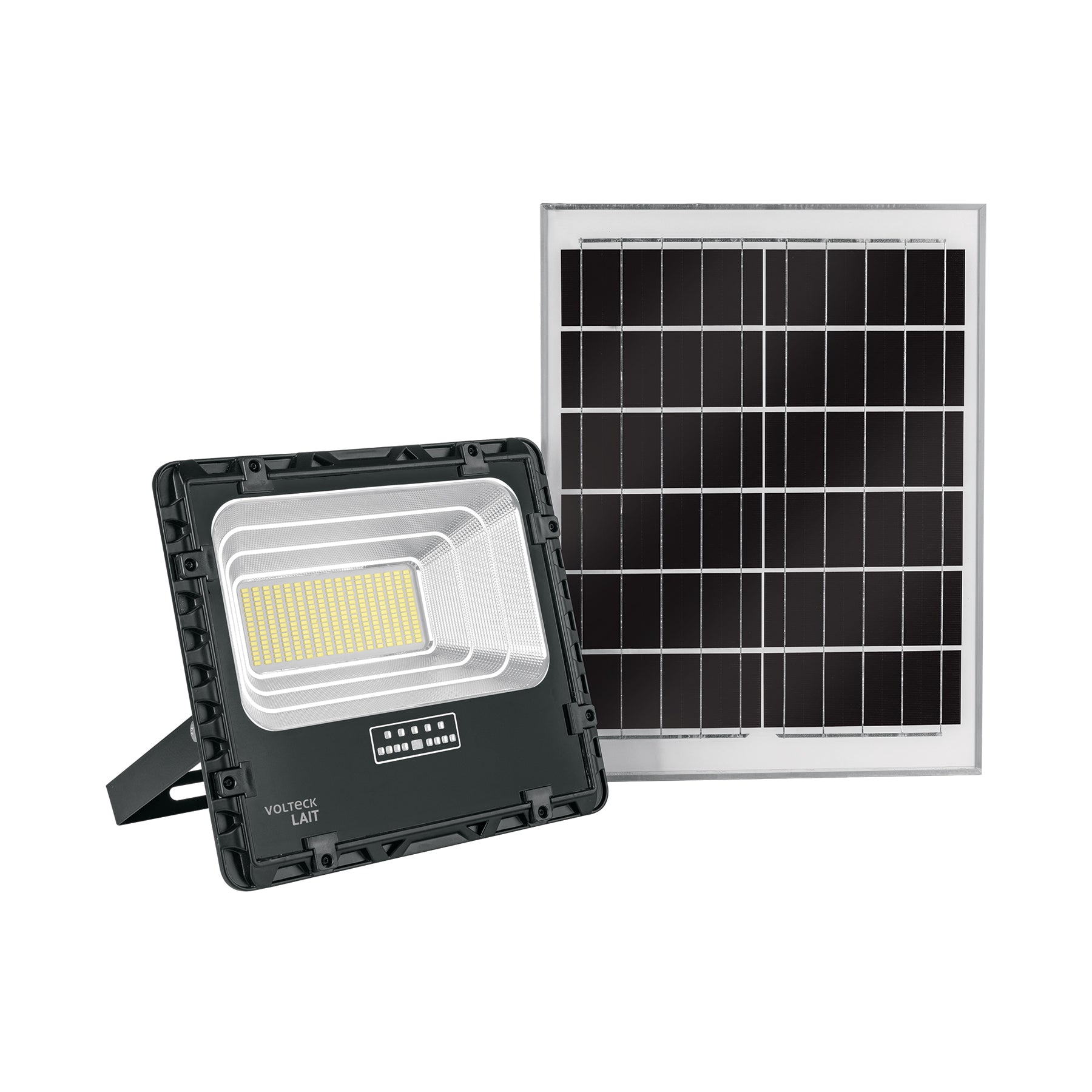 Reflector LED con panel solar 200W 6500K, Volteck, REF-506SL, 49837
