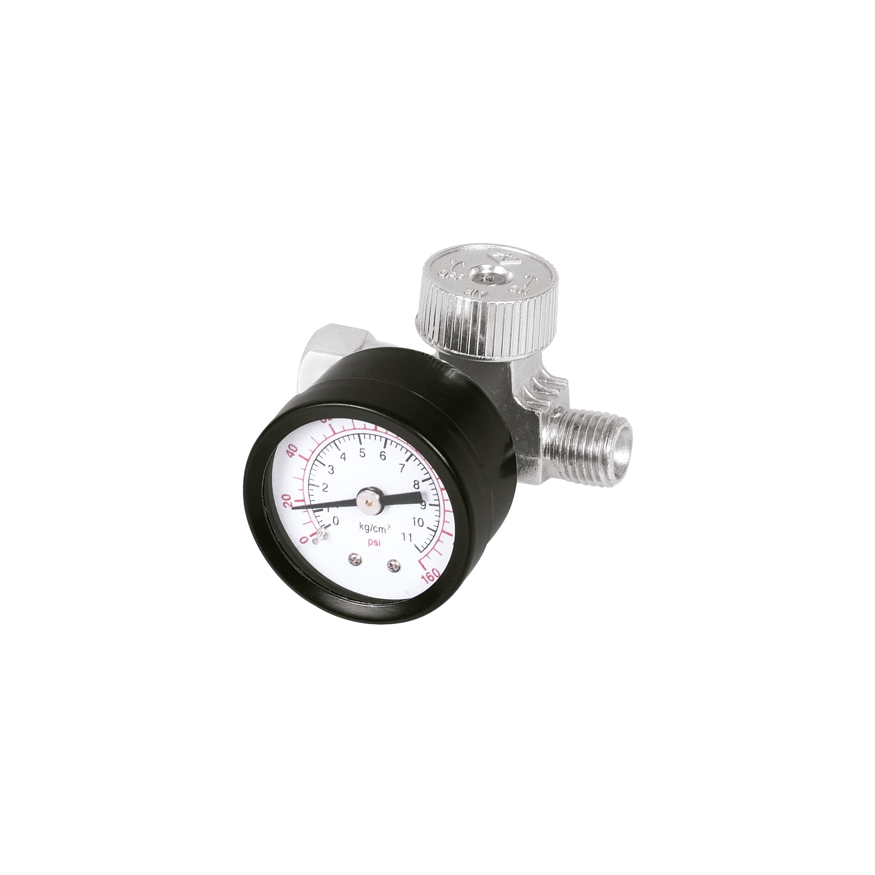Regulador de aire con manómetro, cuerda 1/4" NPT, Truper