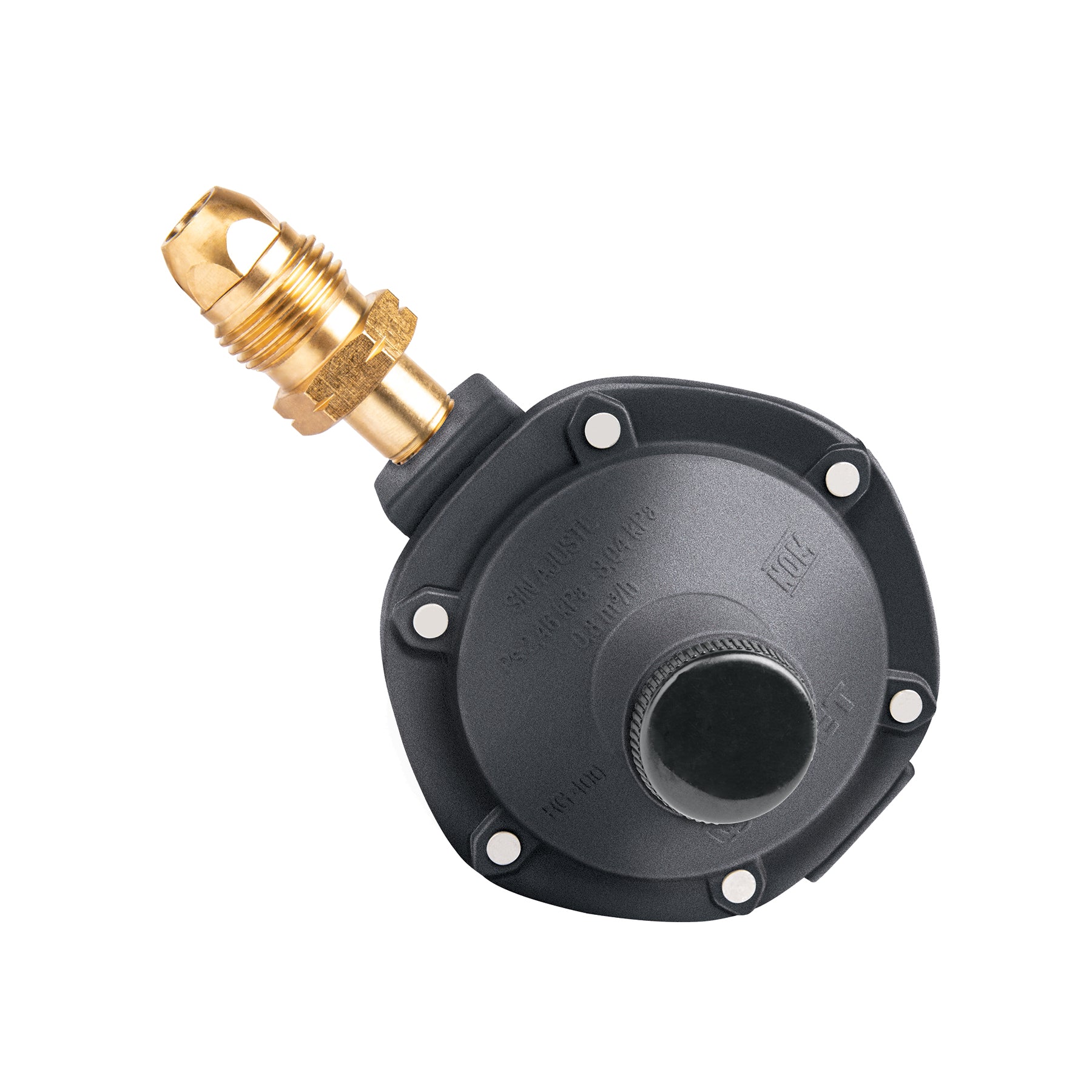 Regulador de gas LP, 1 vía, punta pol, baja presión, Foset, RG-100, 49225