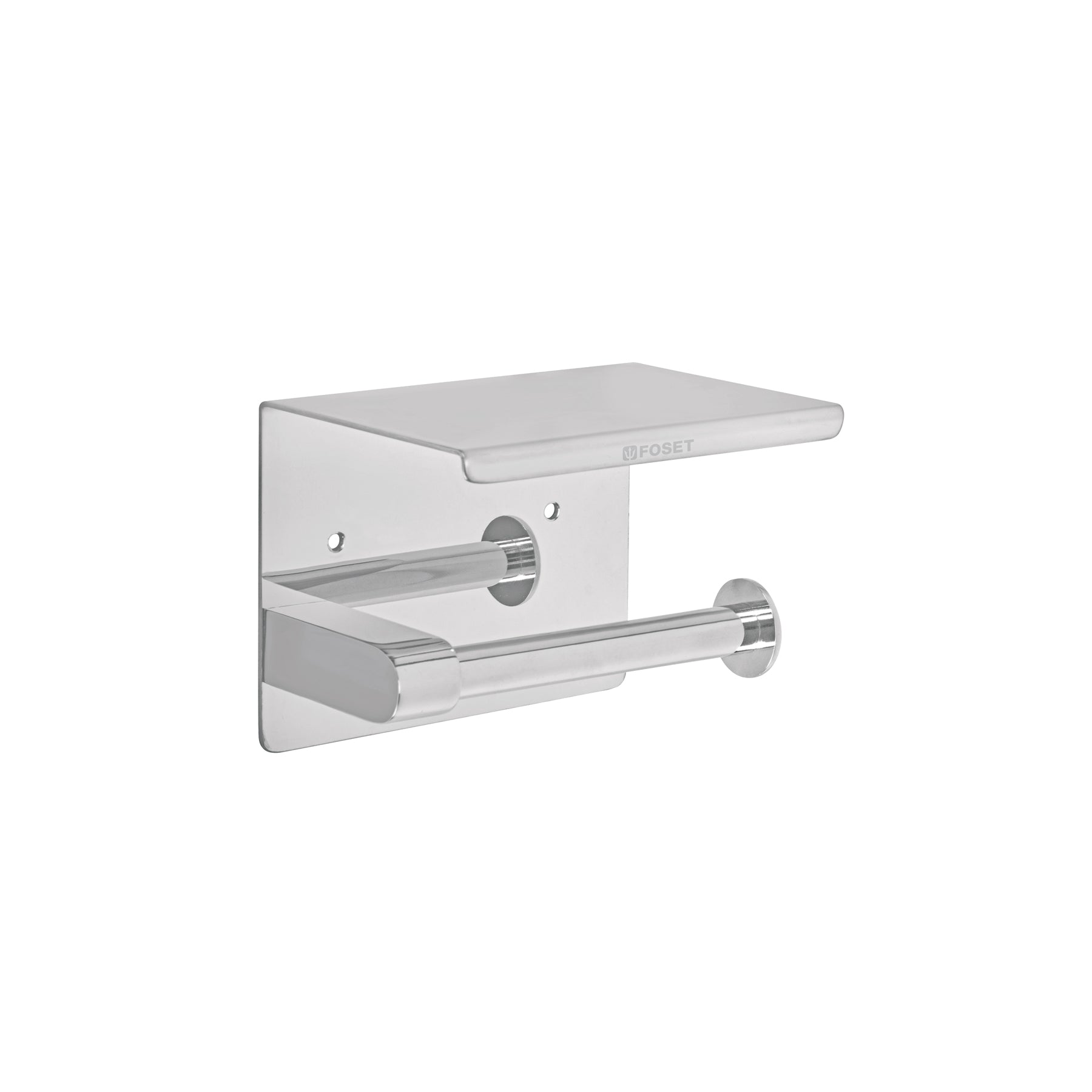Portarrollo cromo con soporte para celular RIVIERA, Foset, RIA-84, 46354
