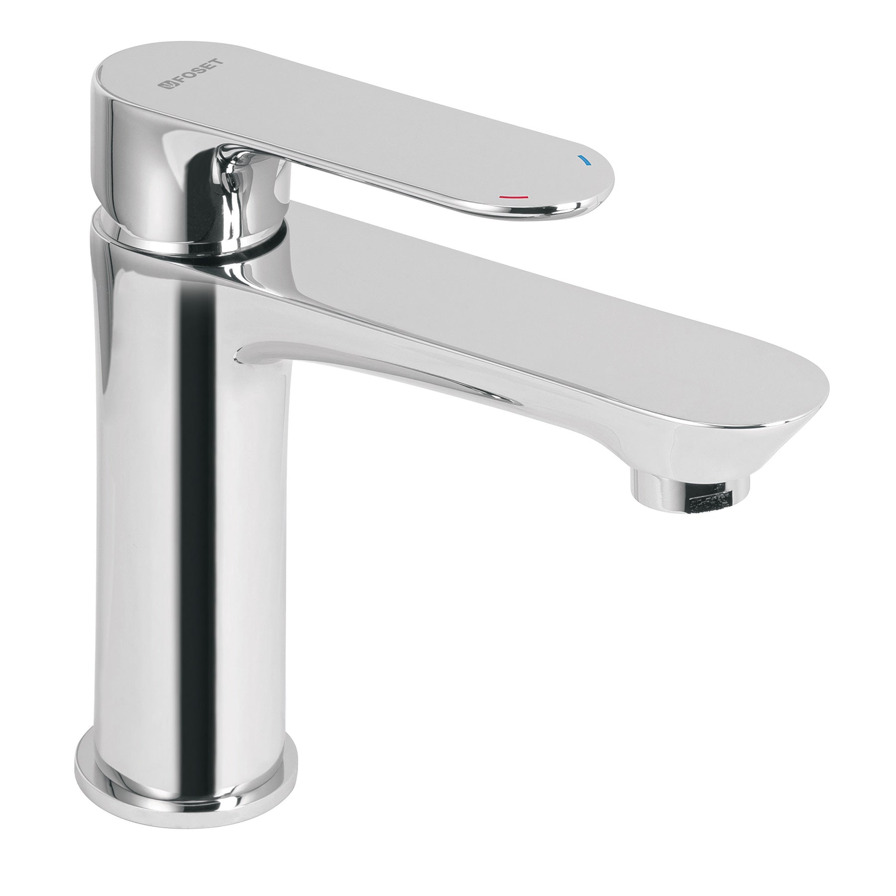 Monomando corto para lavabo, cromo, Foset RIVIERA