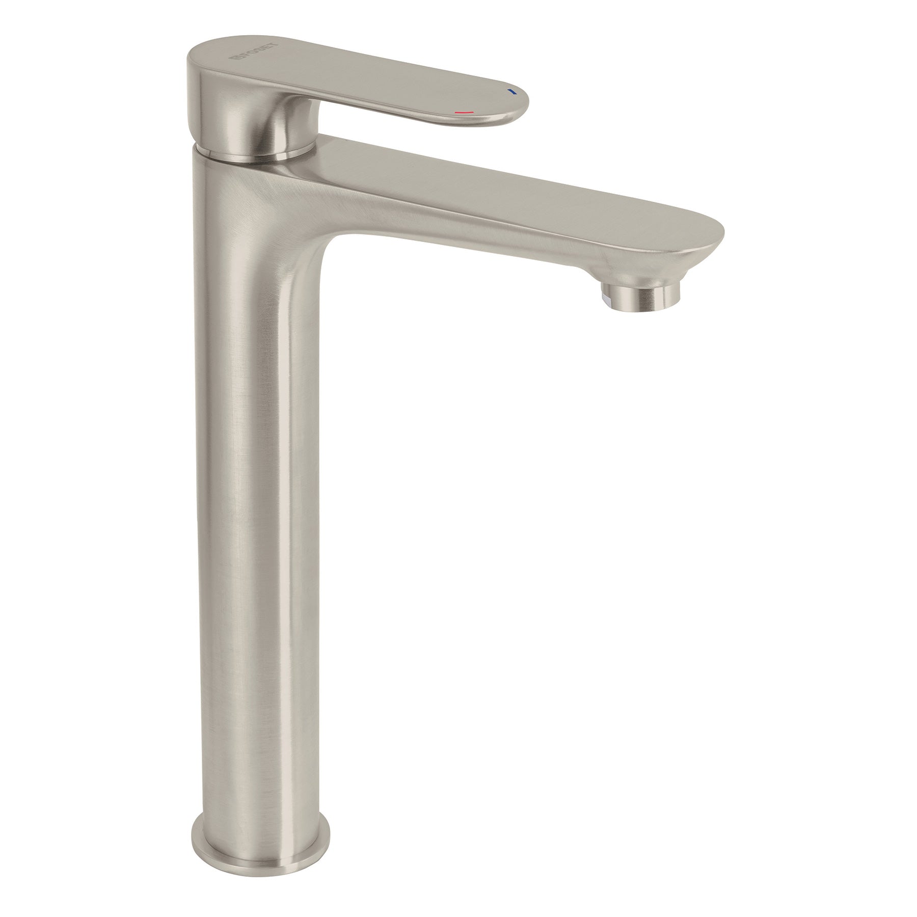 Monomando alto para lavabo, satín, Foset RIVIERA