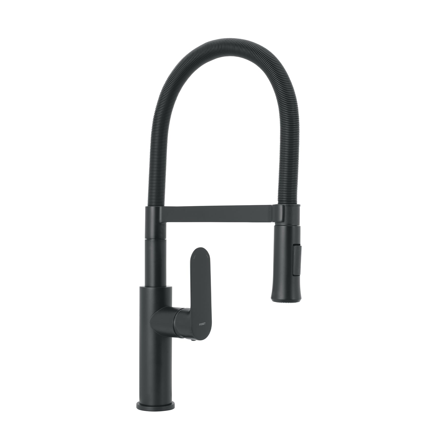 Monomando nariz flexible para fregadero, negro, RIVIERA, Foset, RIM-84M, 44103