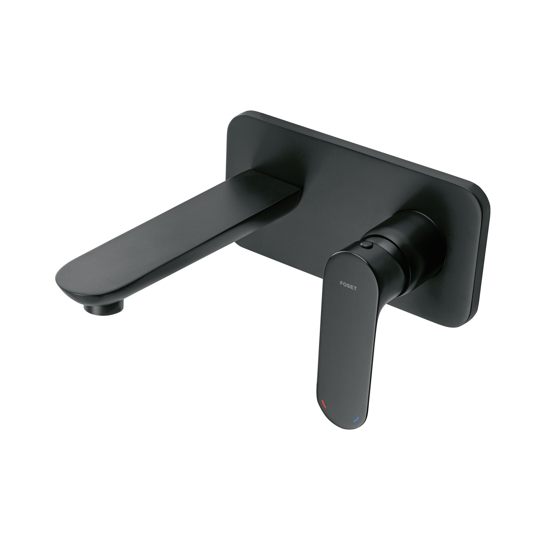 Monomando a pared para lavabo, negro RIVIERA, Foset, RIM-92M, 44095