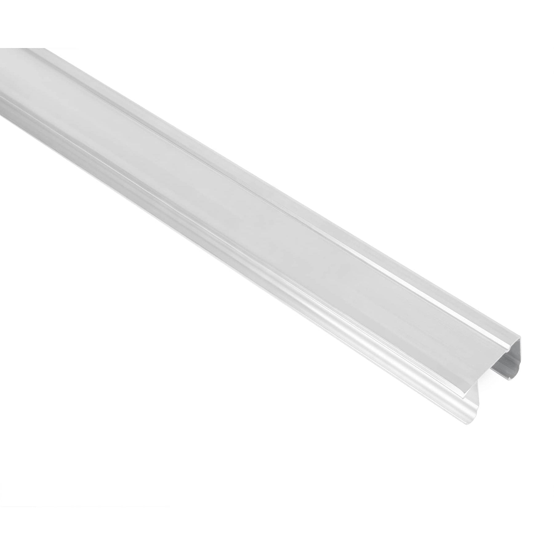 Riel superior "JJ" de aluminio para puerta corrediza 2 m