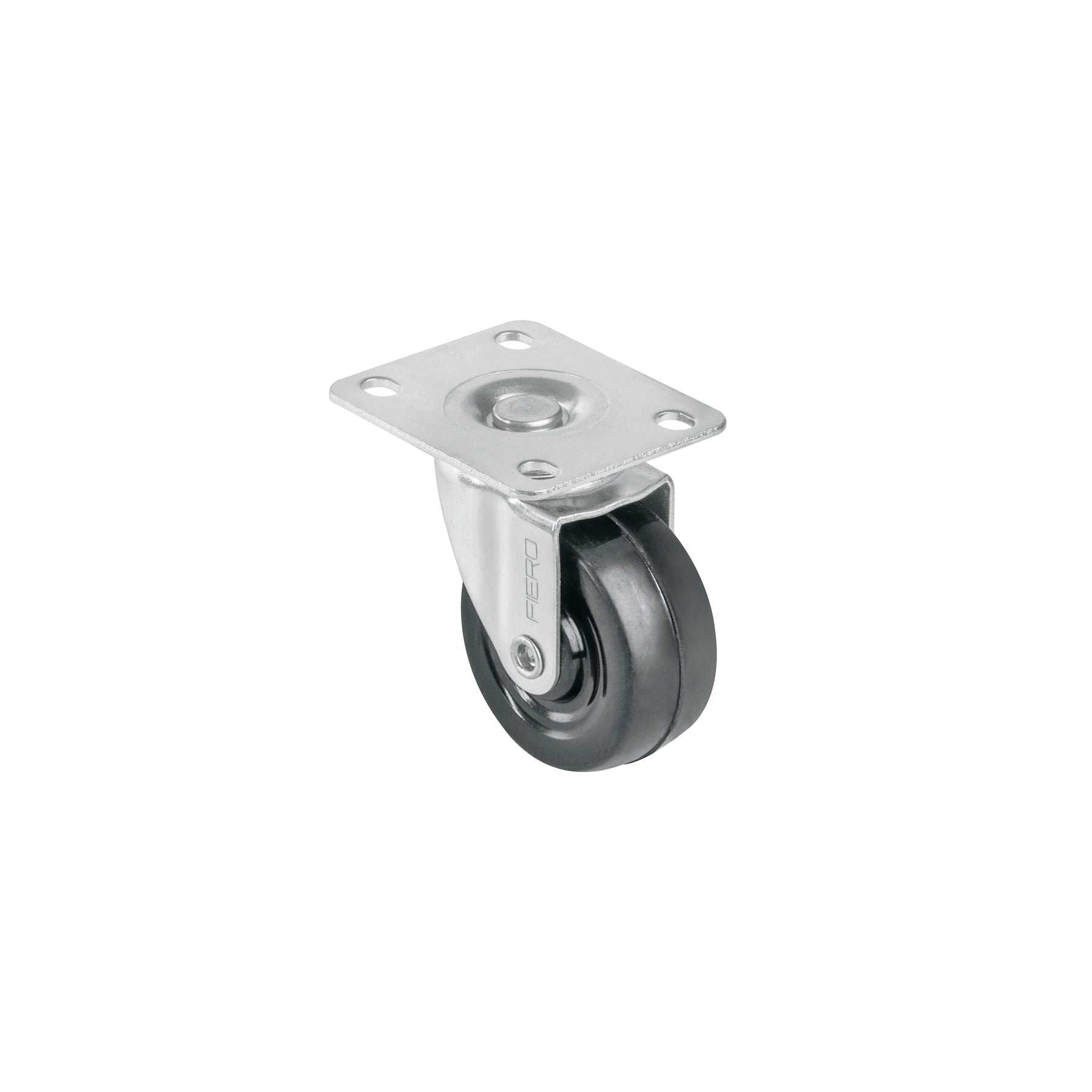 Rodaja hule 2", placa giratoria con buje, carga 25kg, Fiero