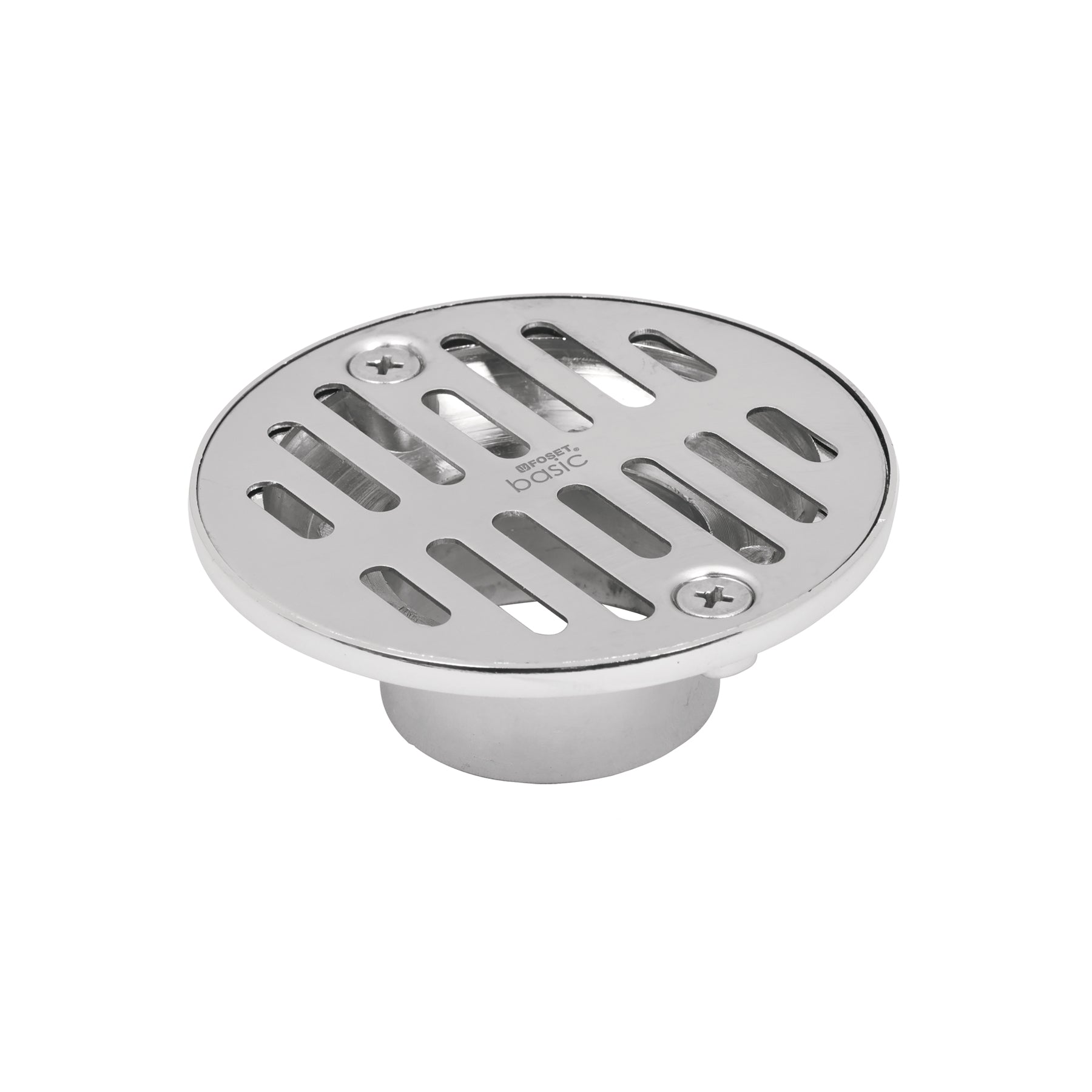 Resumidero 3-1/2" redondo metálico, Foset, RS-602, 49350