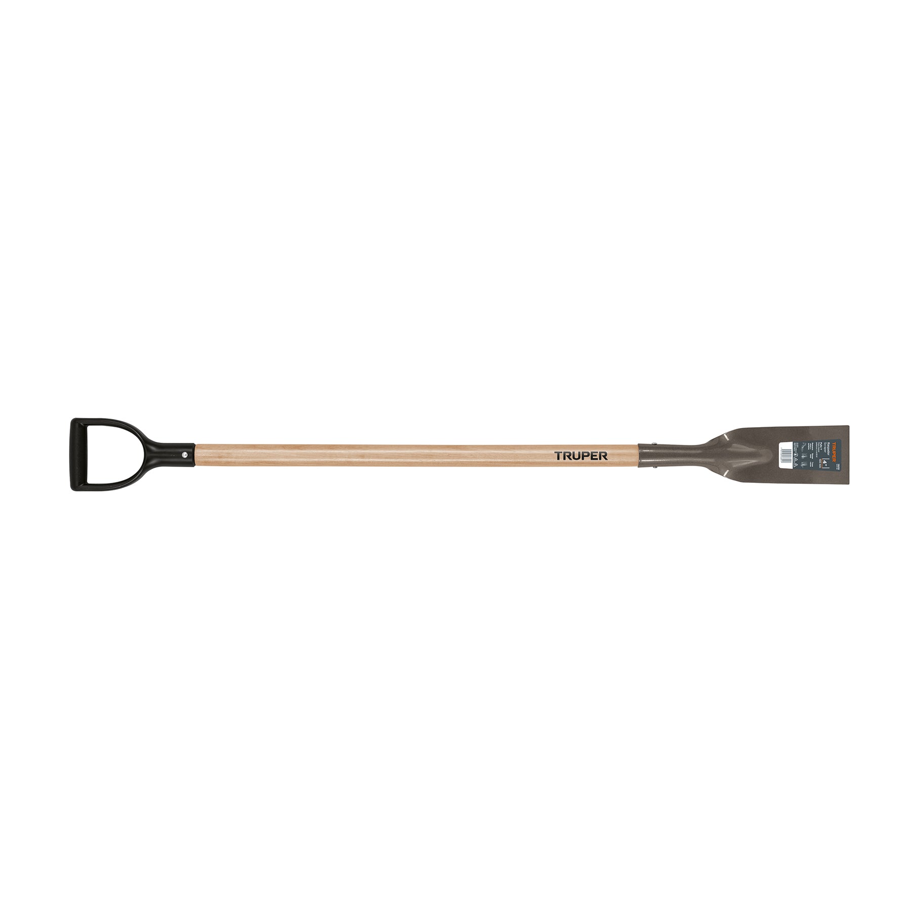 Raspador forjado de 4", puño Y, mango de 42", Truper