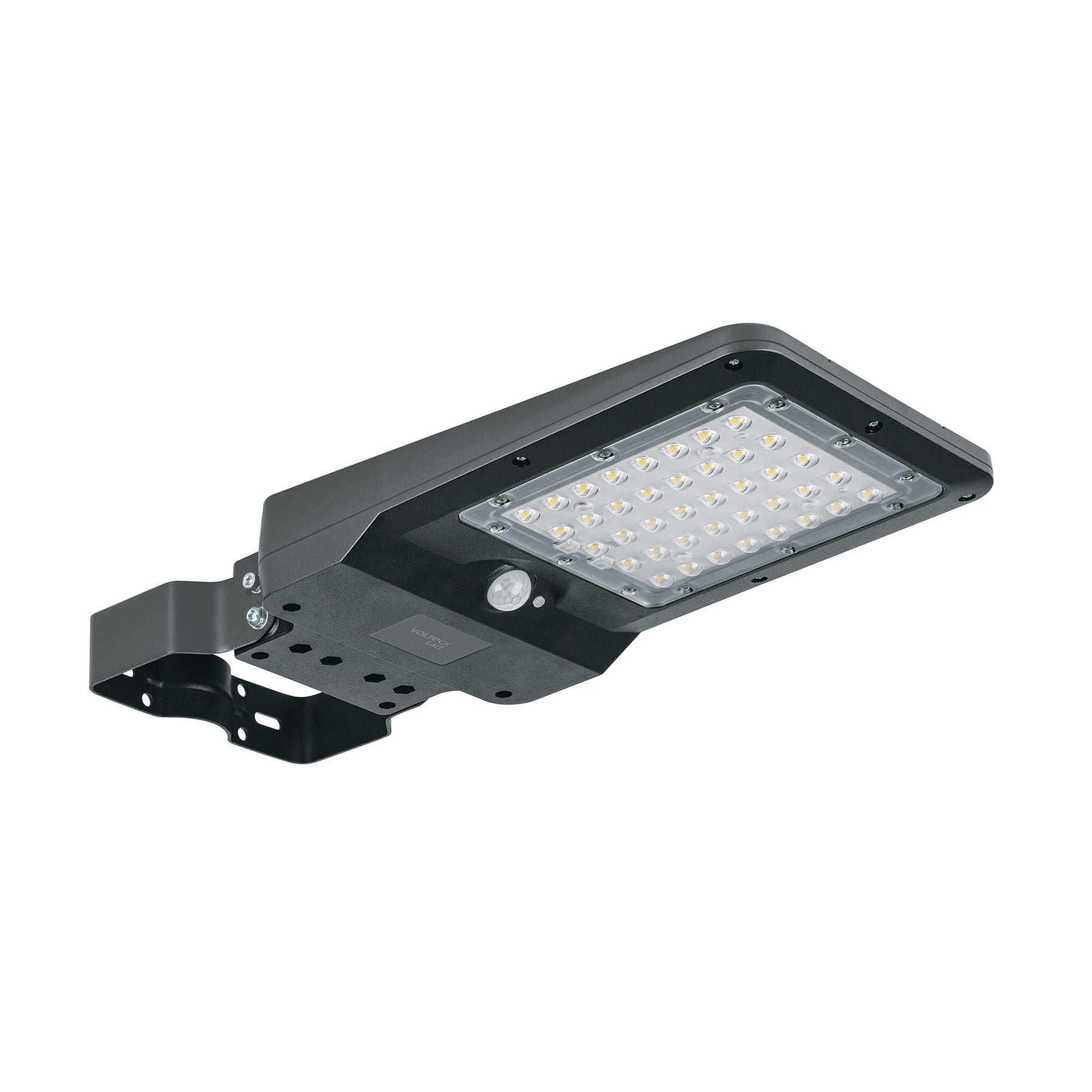 Luminario suburbano solar LED 8 W 6500 K con sensor de luz, Volteck, SUB-901L, 46957