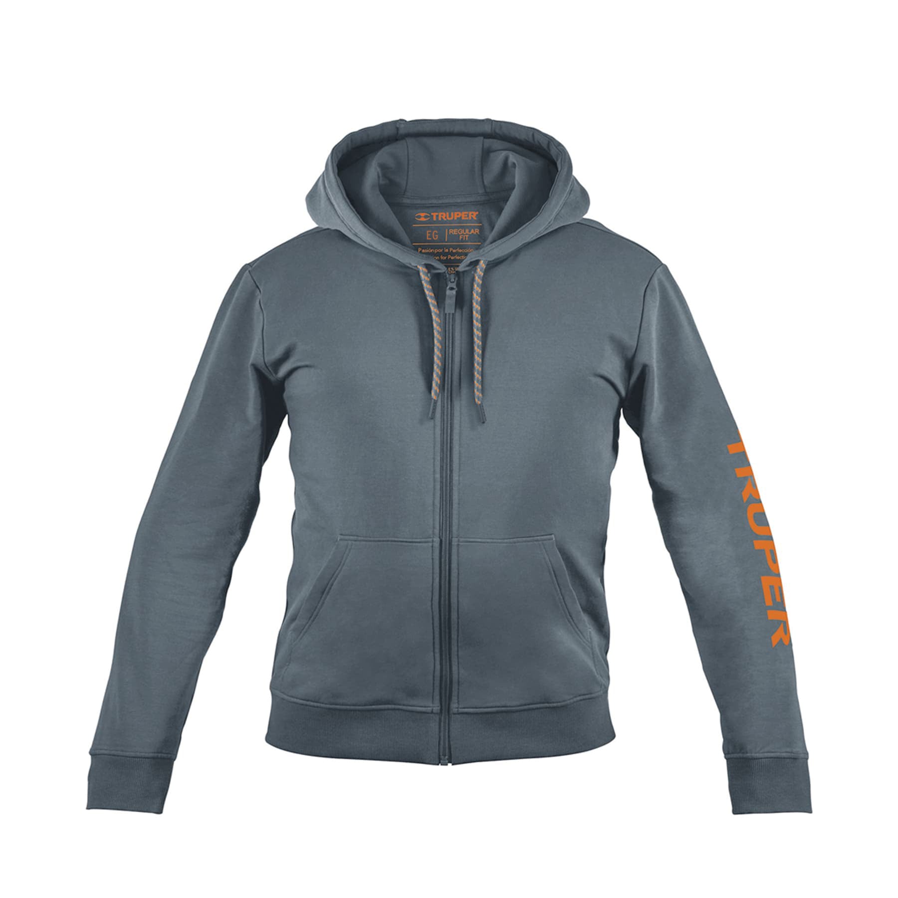 Sudadera gris para caballero, talla EG, Truper