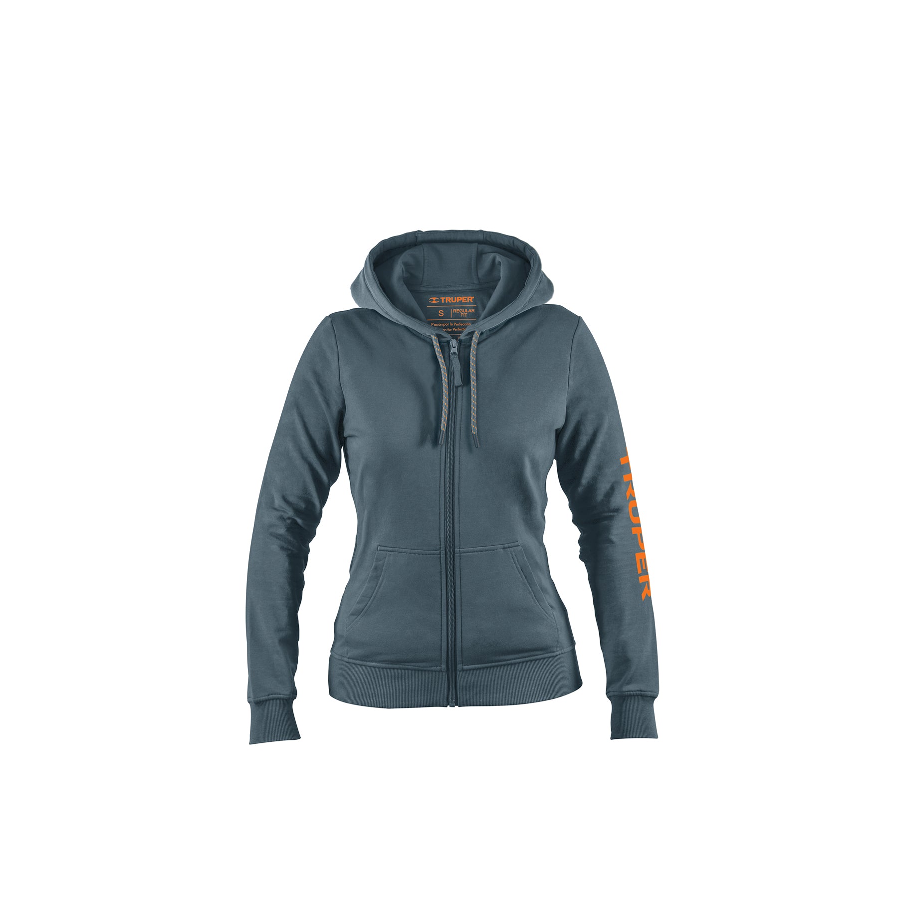 Sudadera gris para dama, talla G, Truper