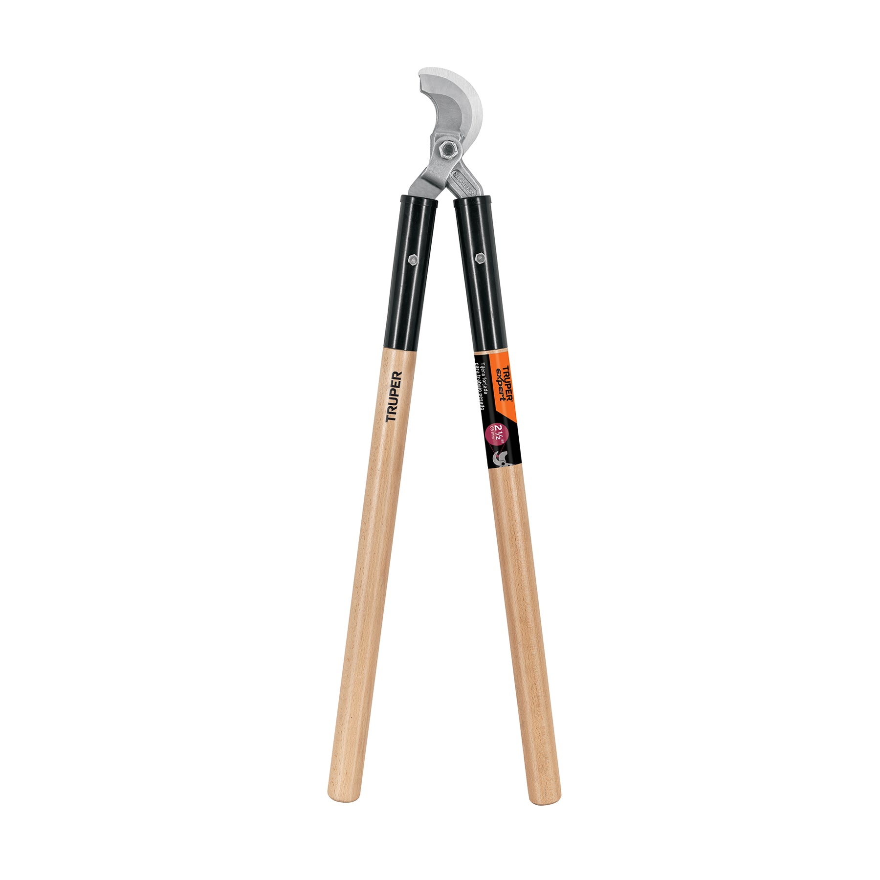 Tijera para ramas 80cm,uso rudo,mangos de madera,Truper Expert