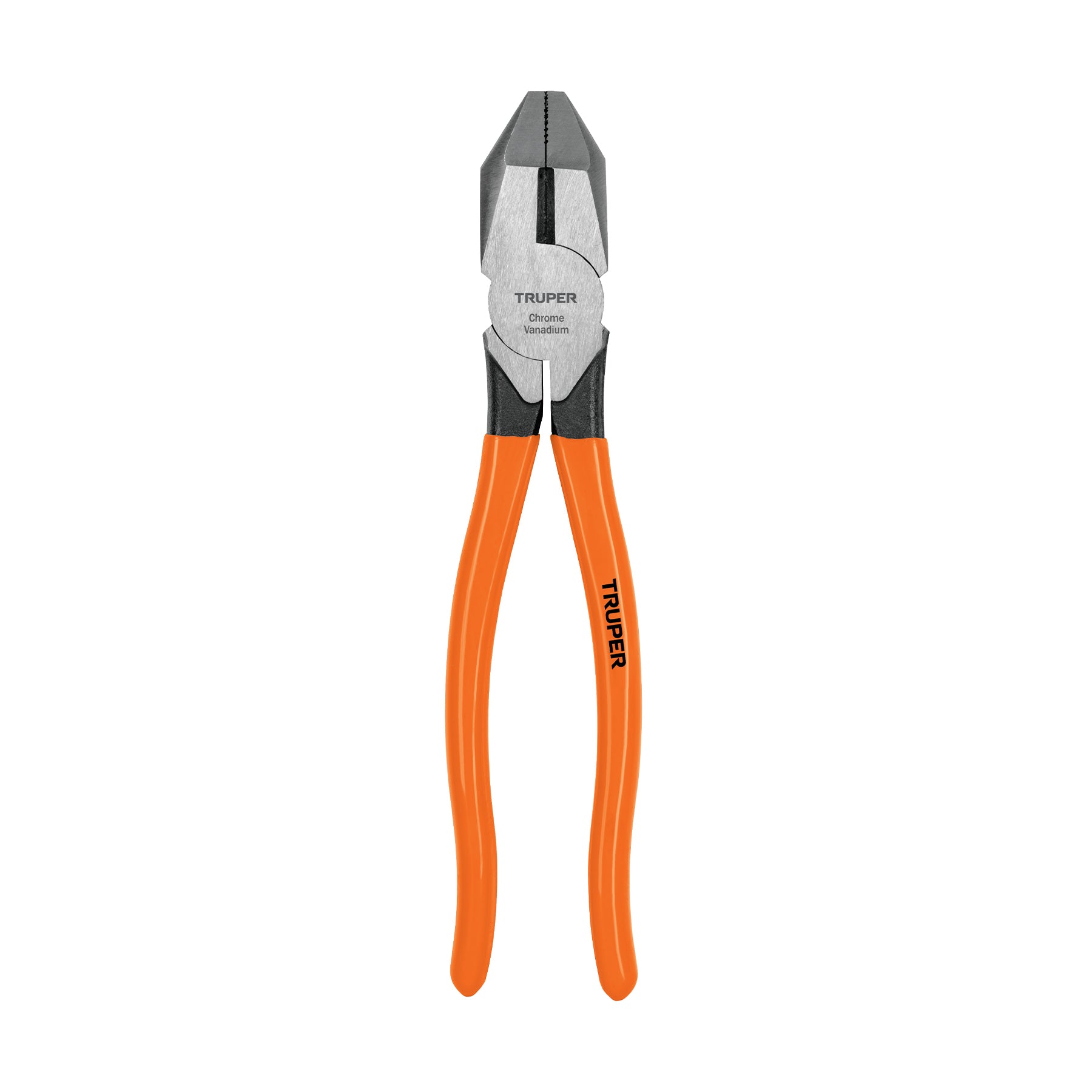 Pinza para electricista 9" uso rudo, mango PVC, Truper