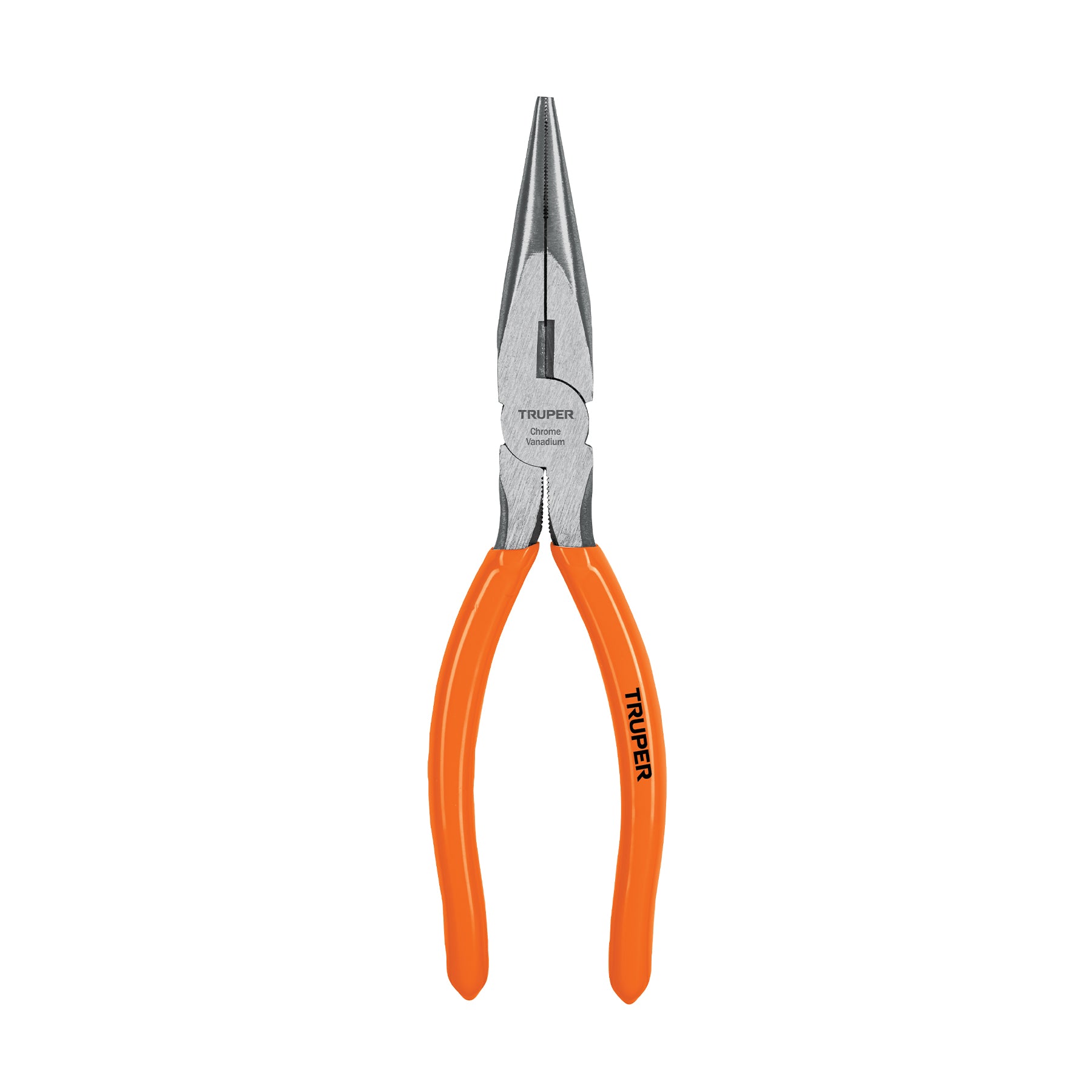 Pinza de punta y corte 8" mango de PVC, Truper