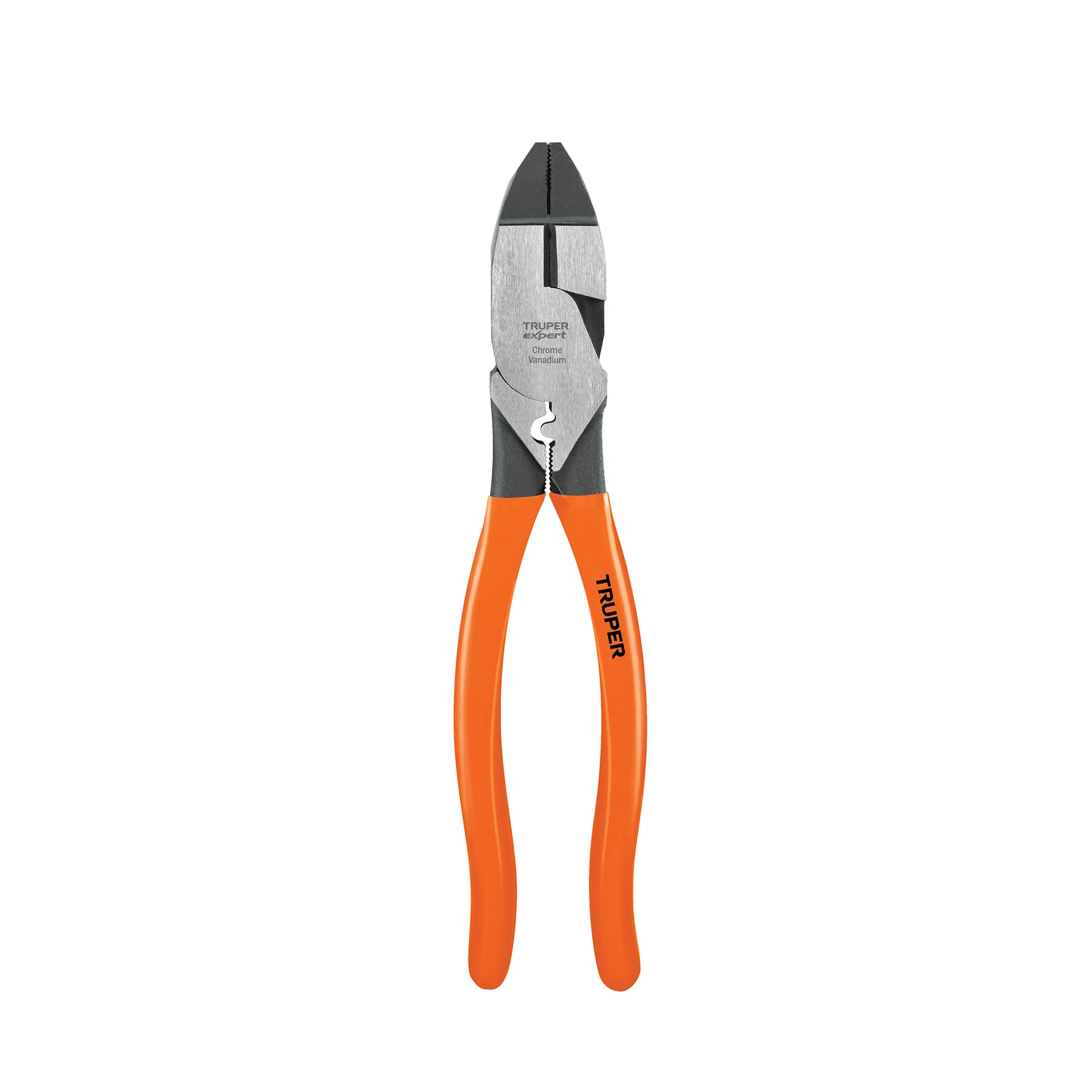 Pinza para electricista 9" con ponchador de terminales, Expert